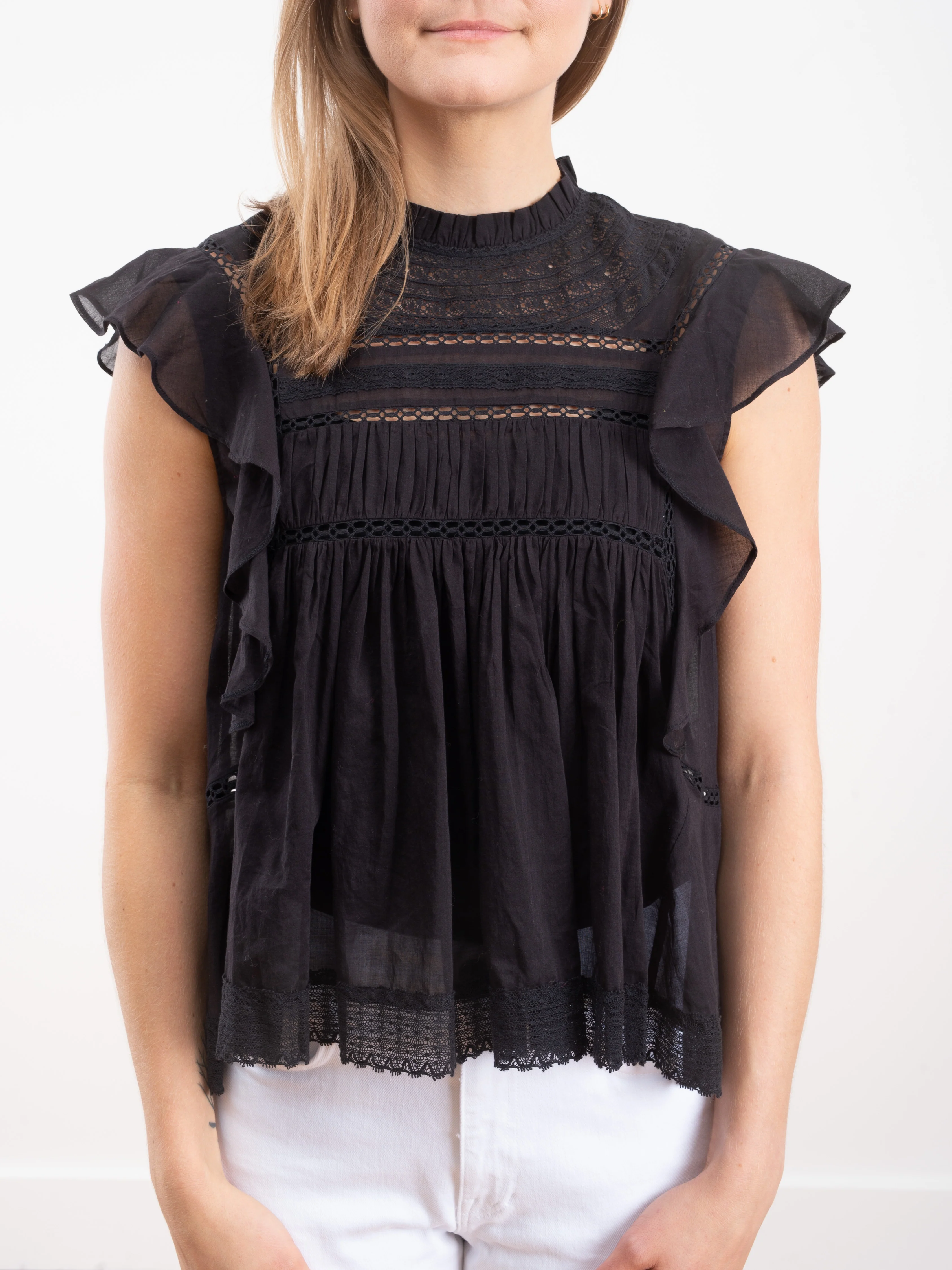 vivia top - black - Image 4