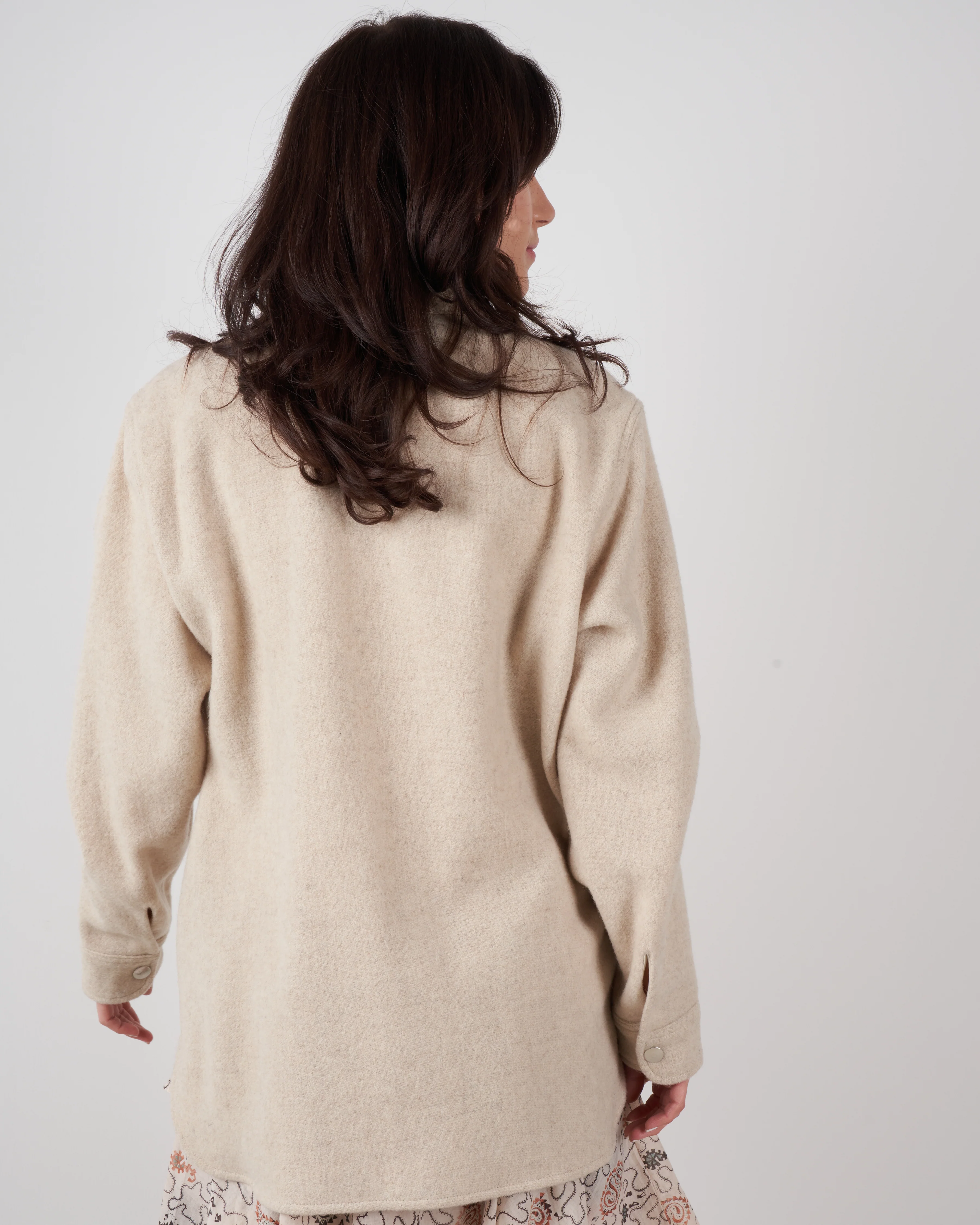 faxon coat - ecru - Image 3