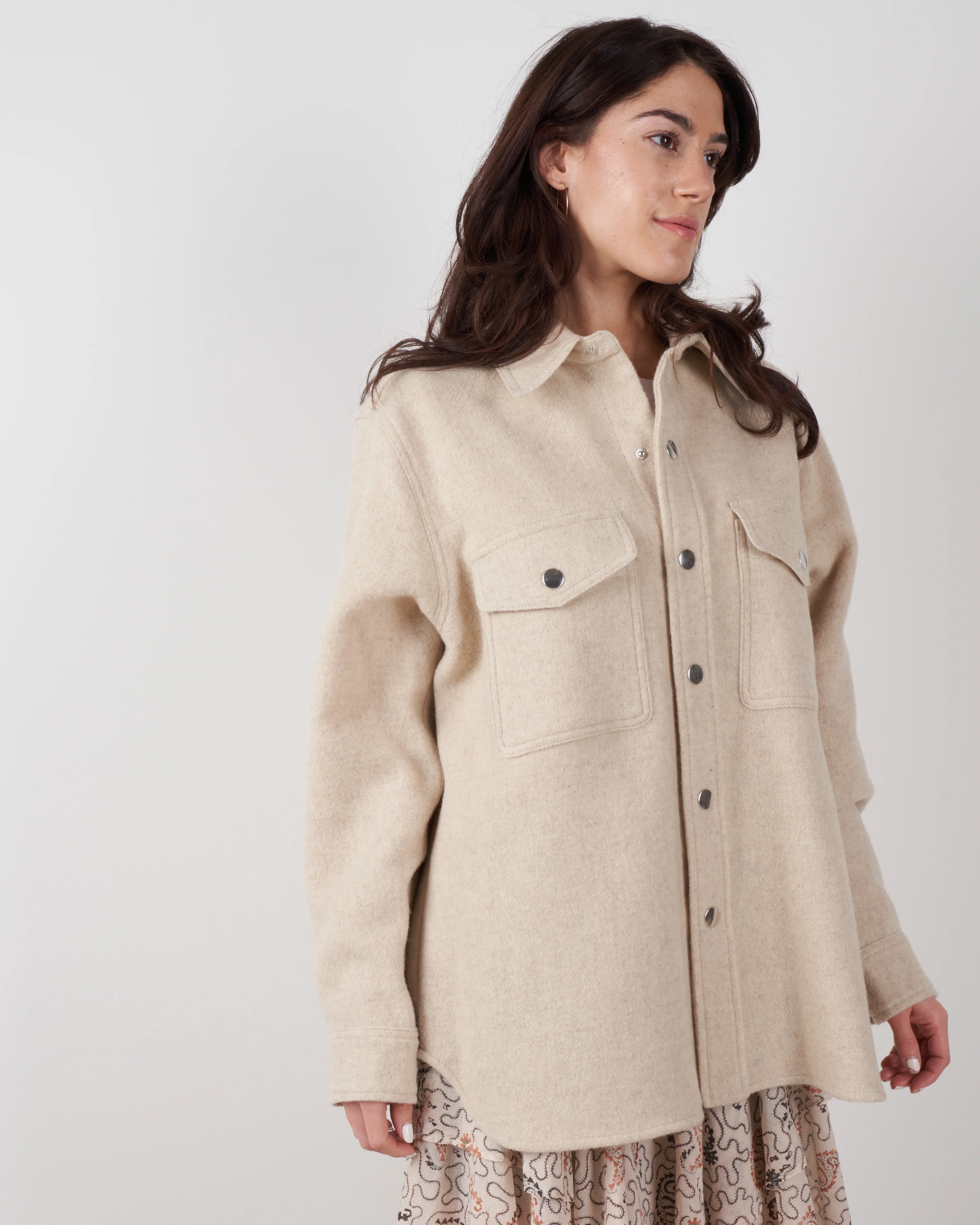 faxon coat - ecru - Image 5