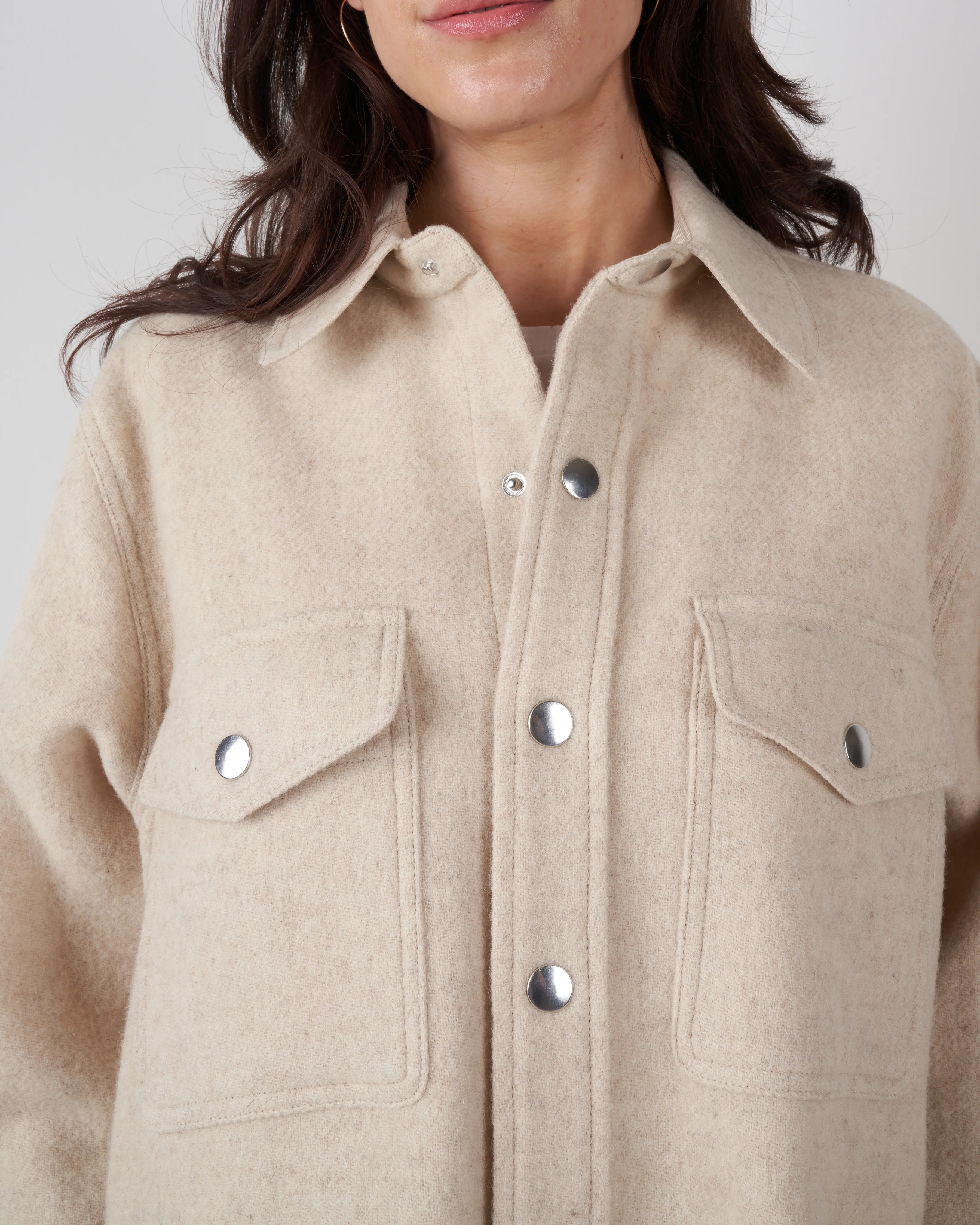 faxon coat - ecru - Image 6