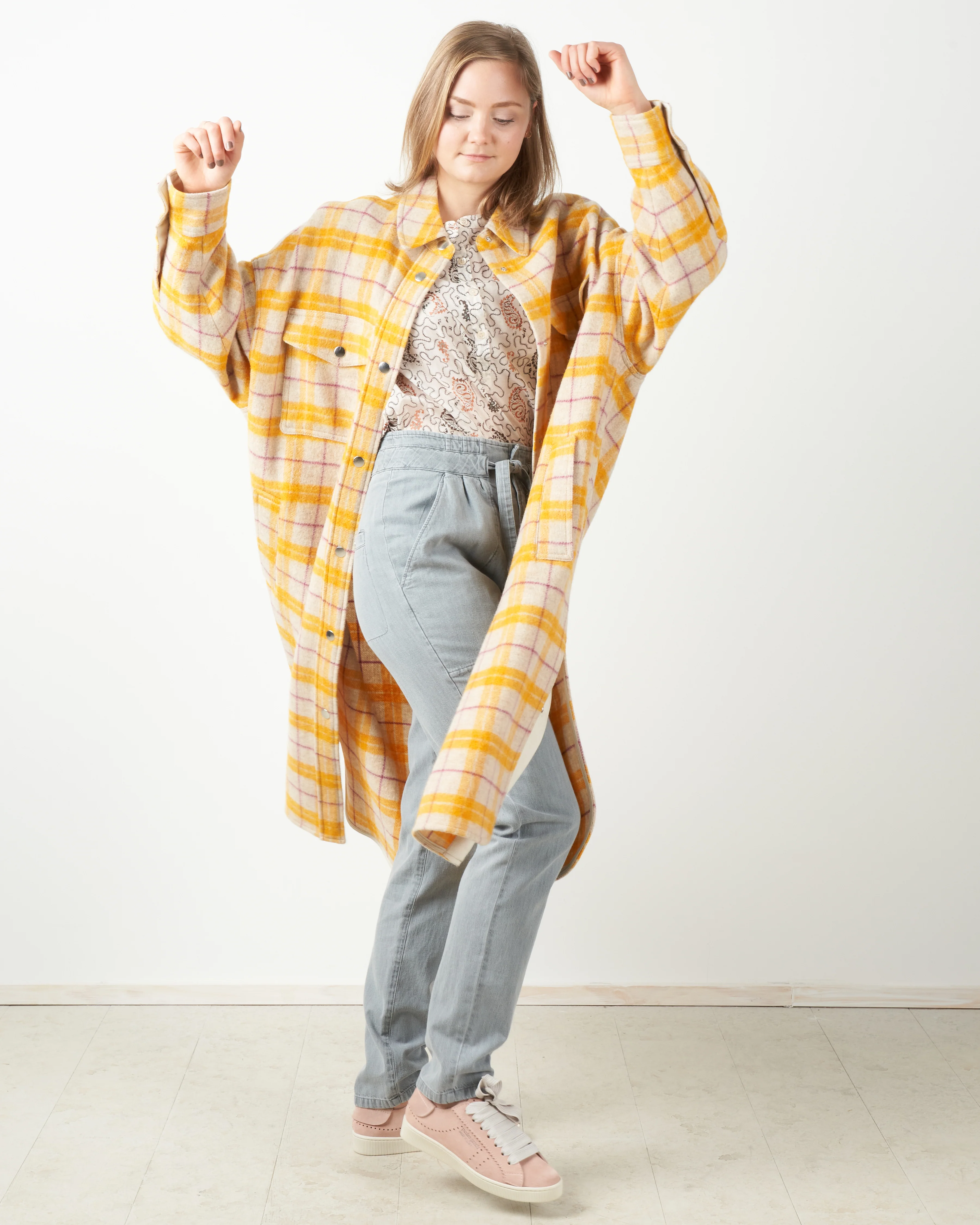 fontia coat - yellow - Image 2