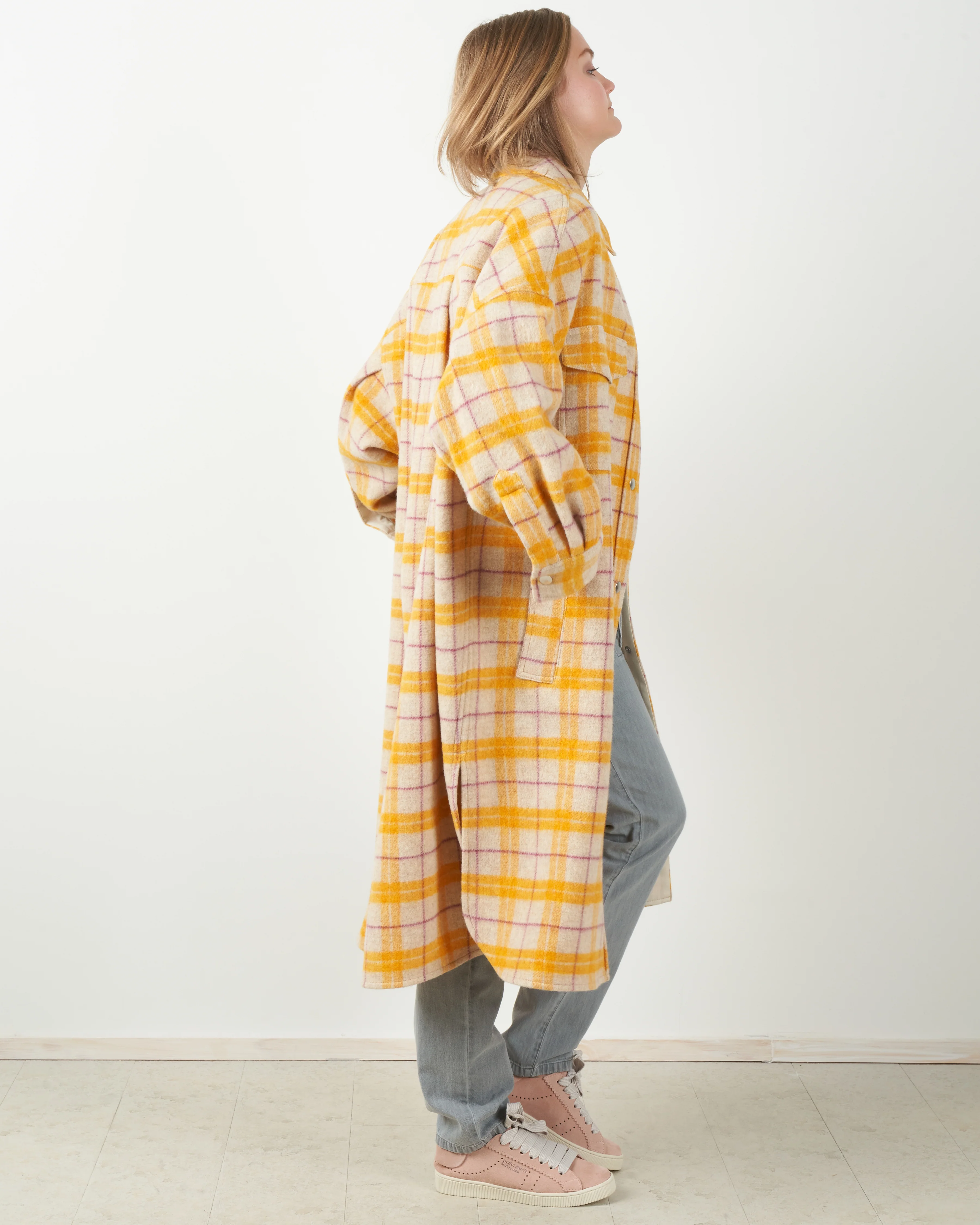 fontia coat - yellow - Image 3