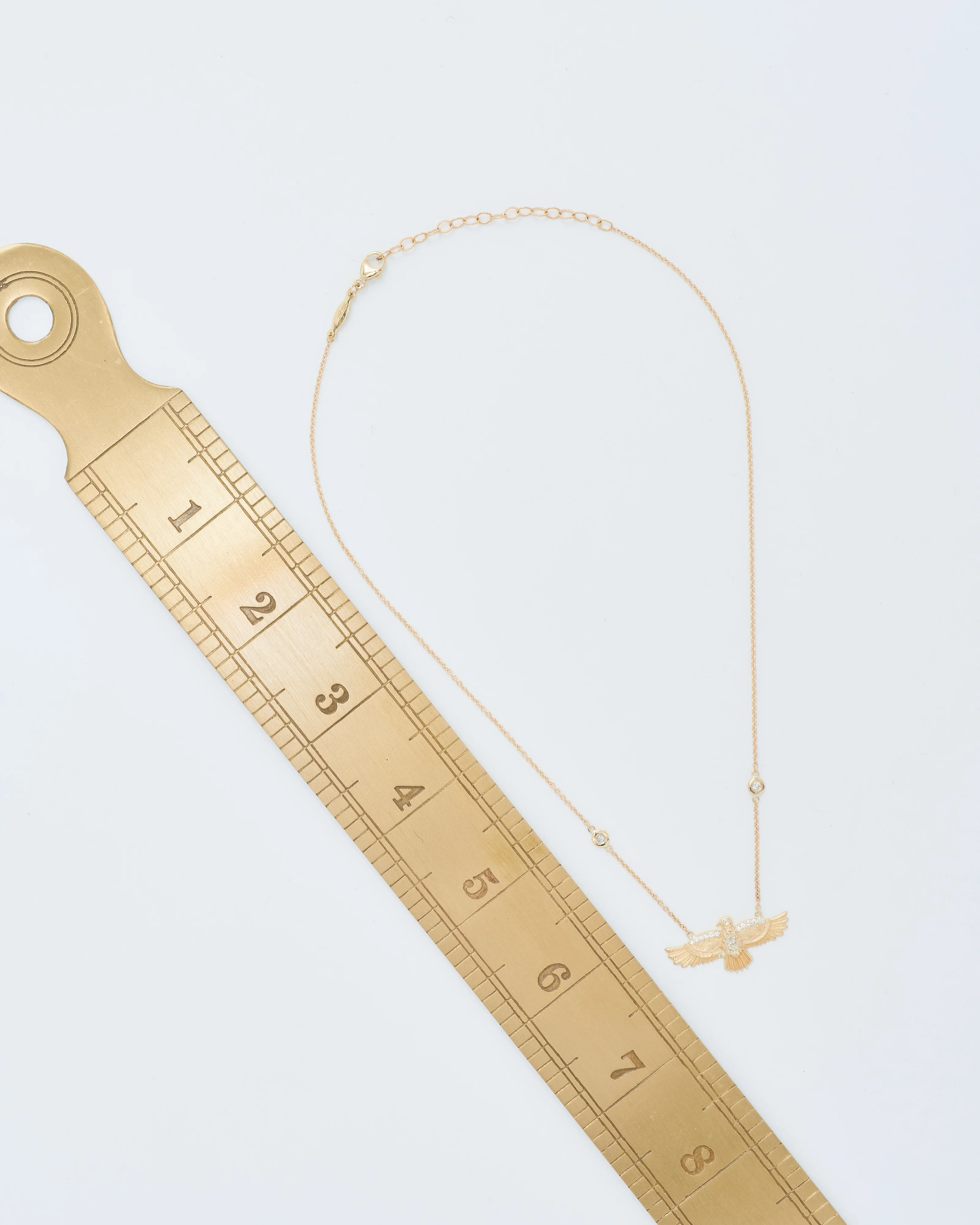 small thunderbird diamond necklace - Image 8