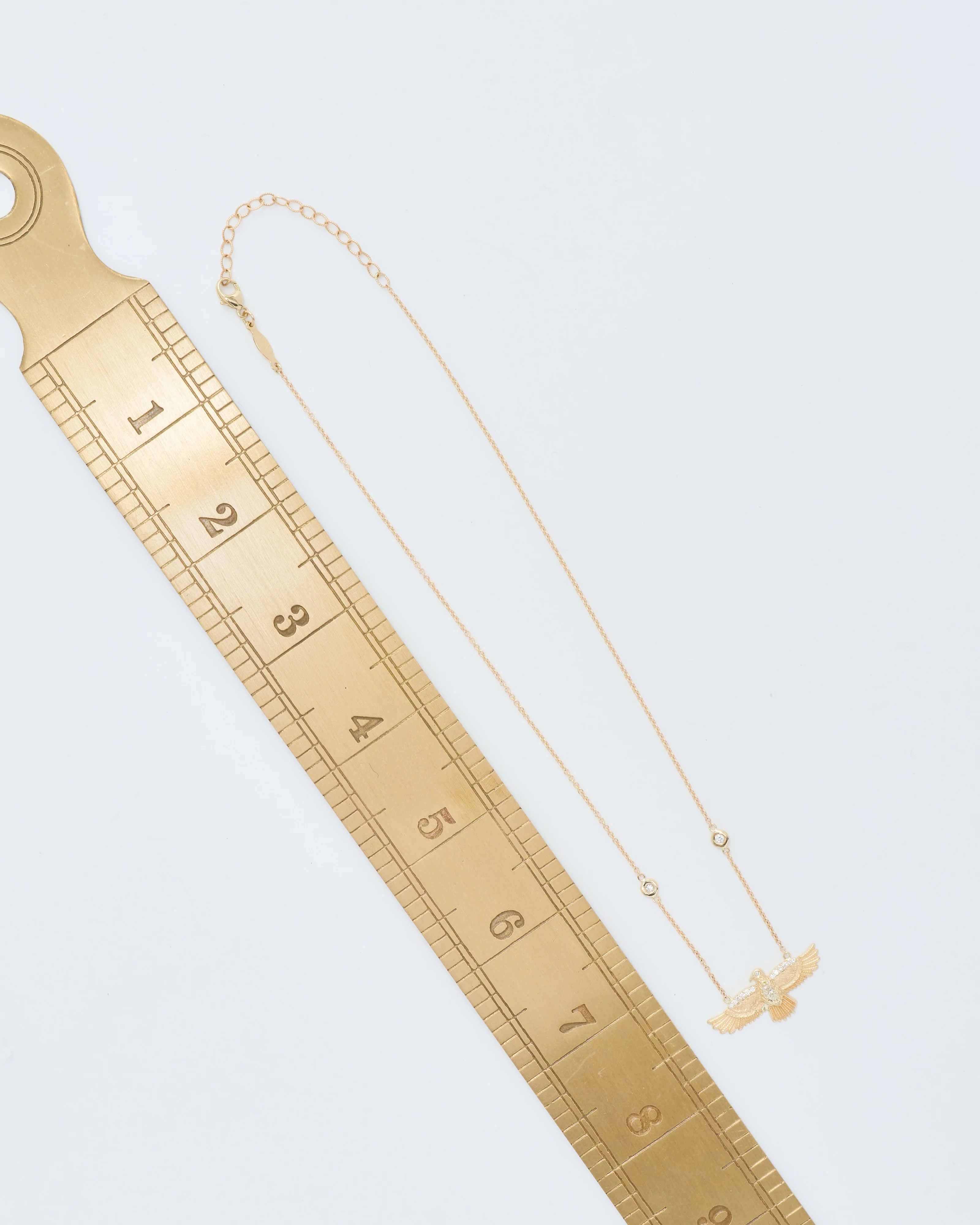 small thunderbird diamond necklace - Image 9