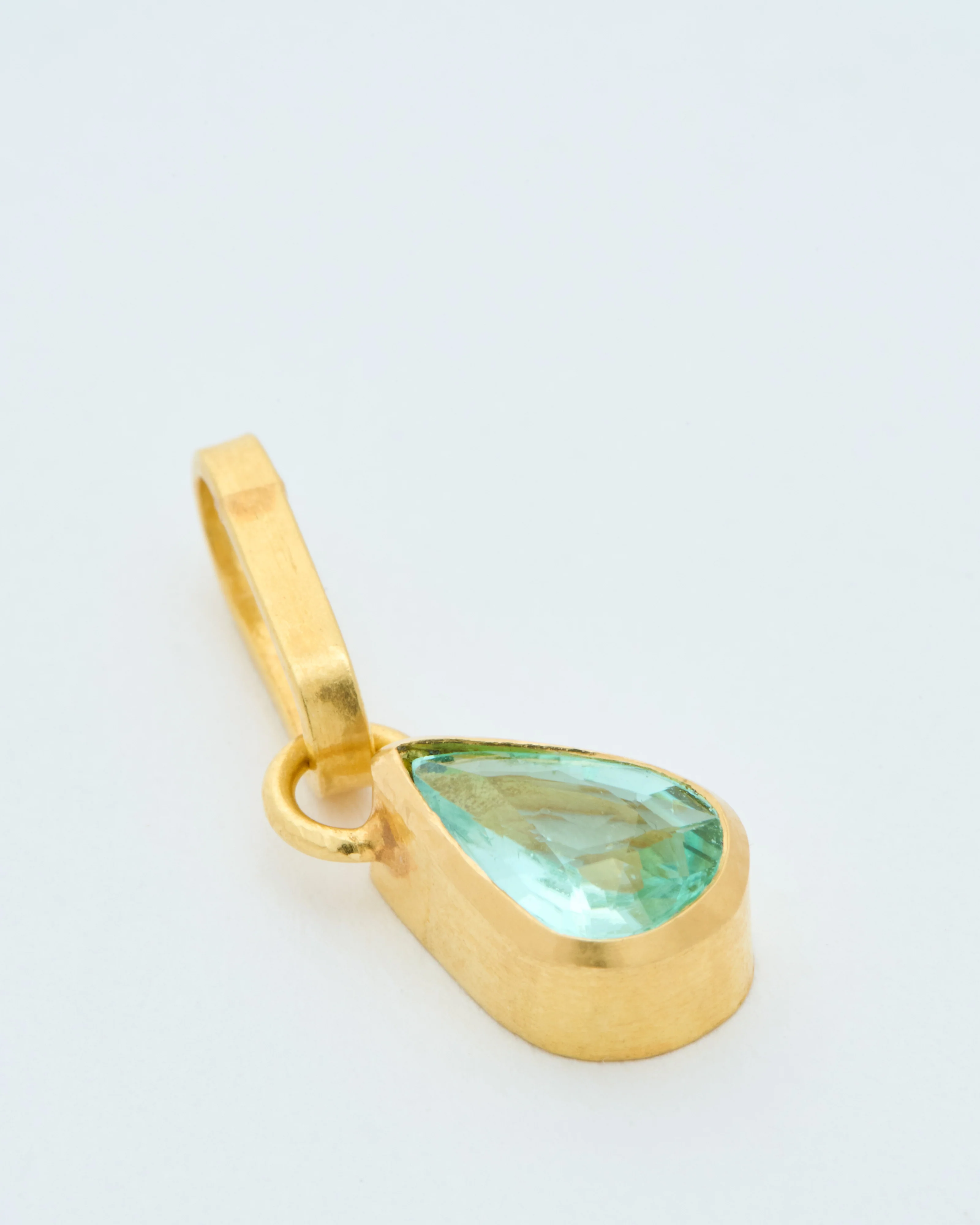 paraiba pear pendant - Image 4