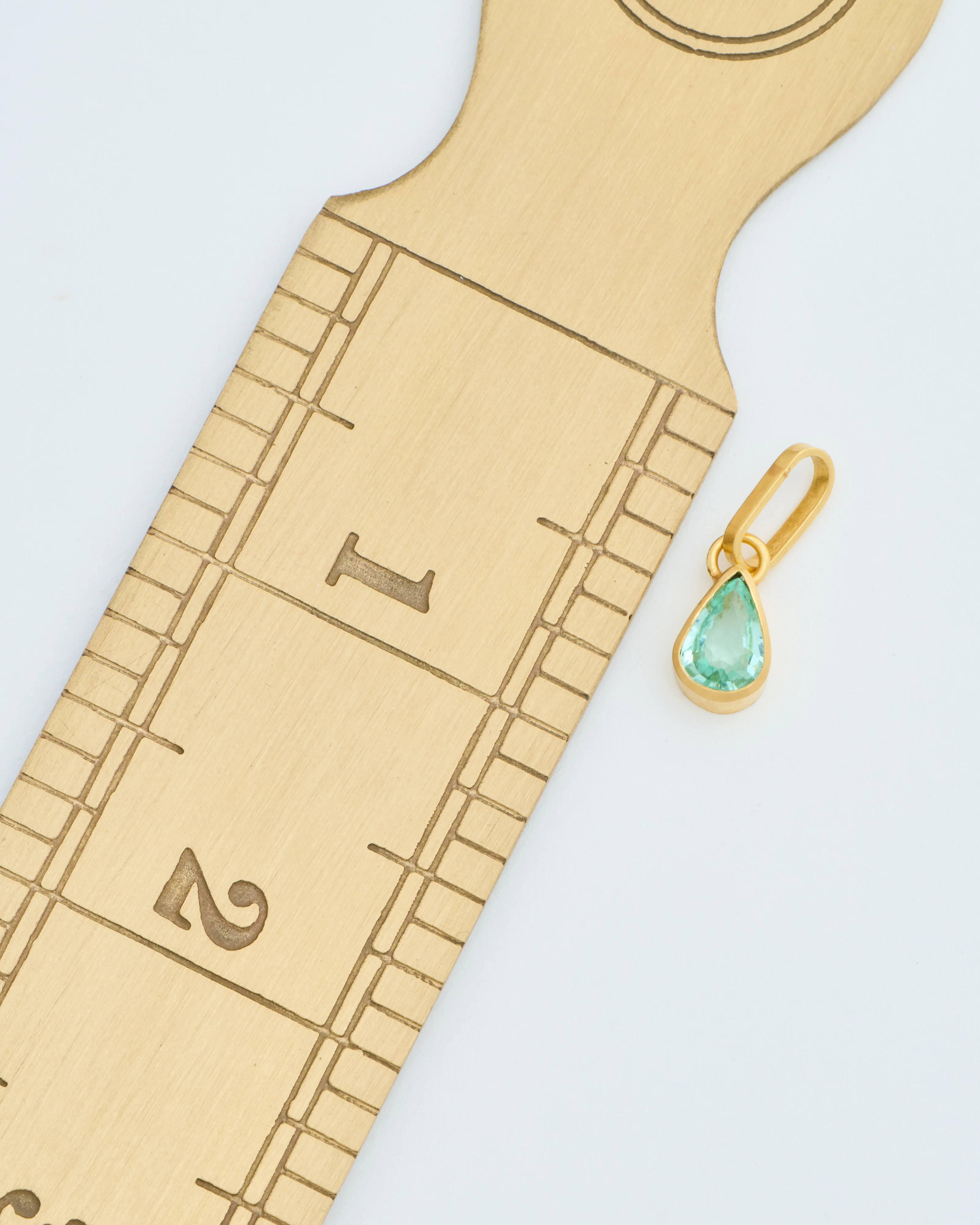 paraiba pear pendant - Image 7