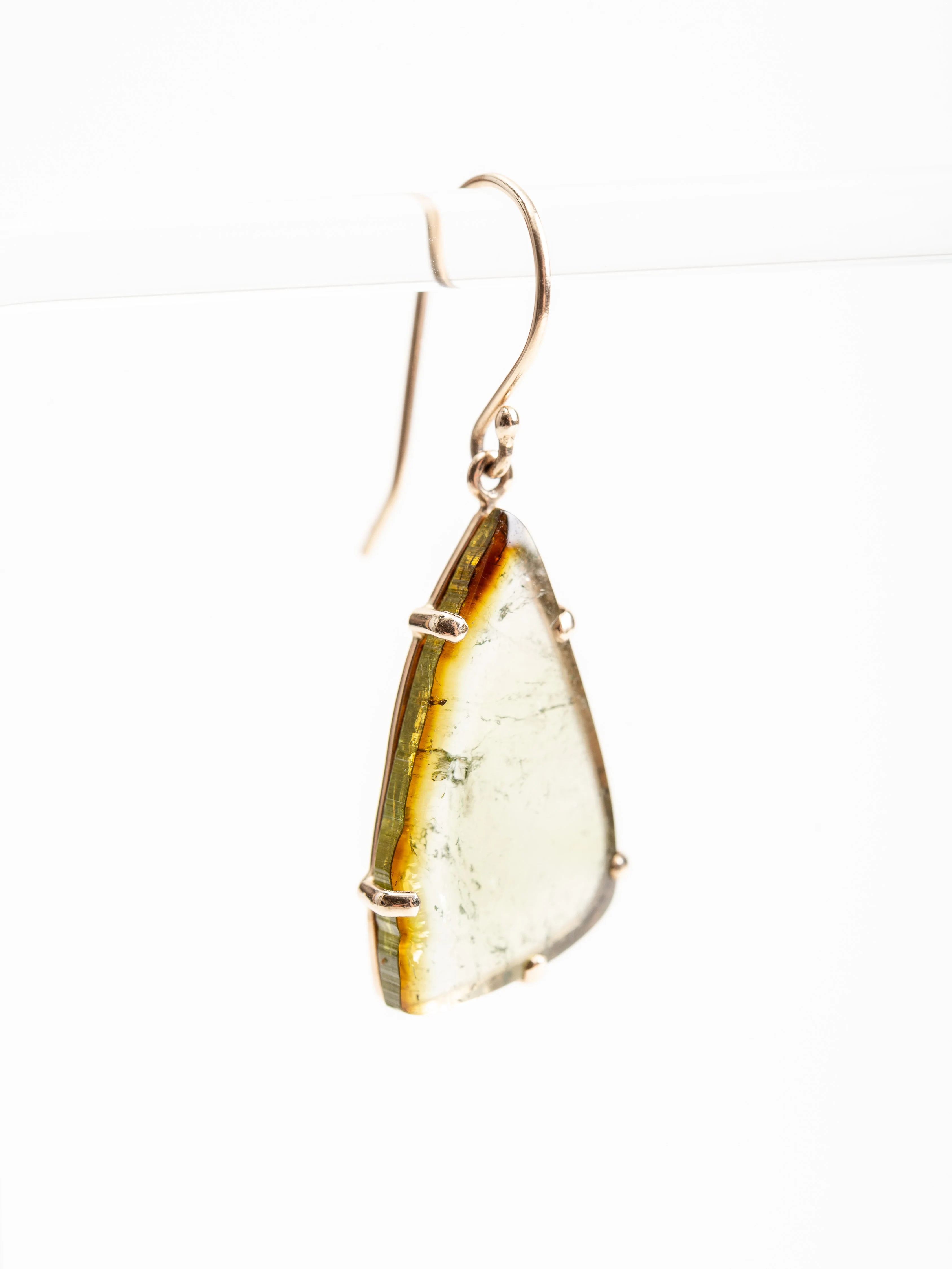 green tourmaline earring - Image 2