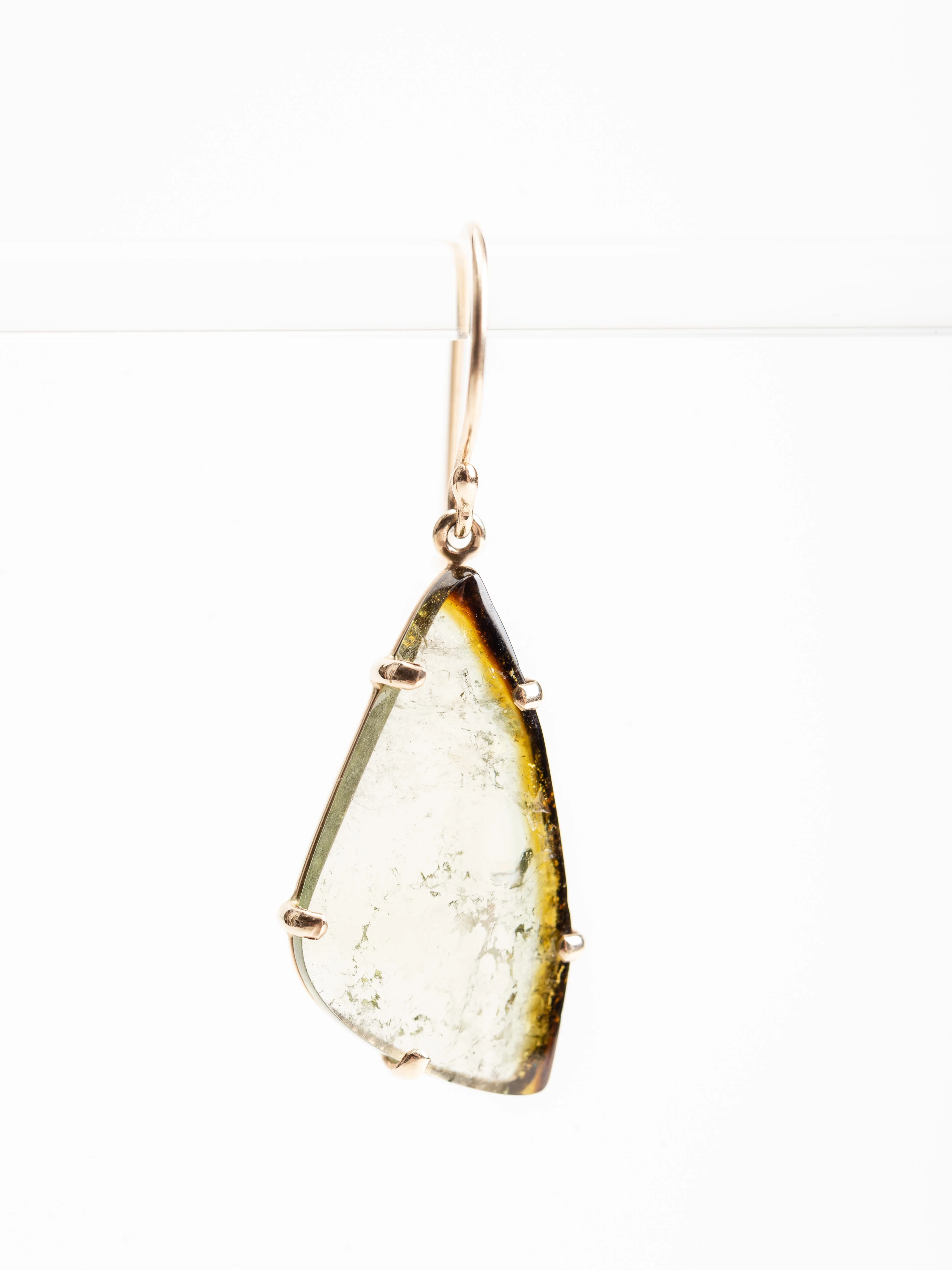 green tourmaline earring - Image 3