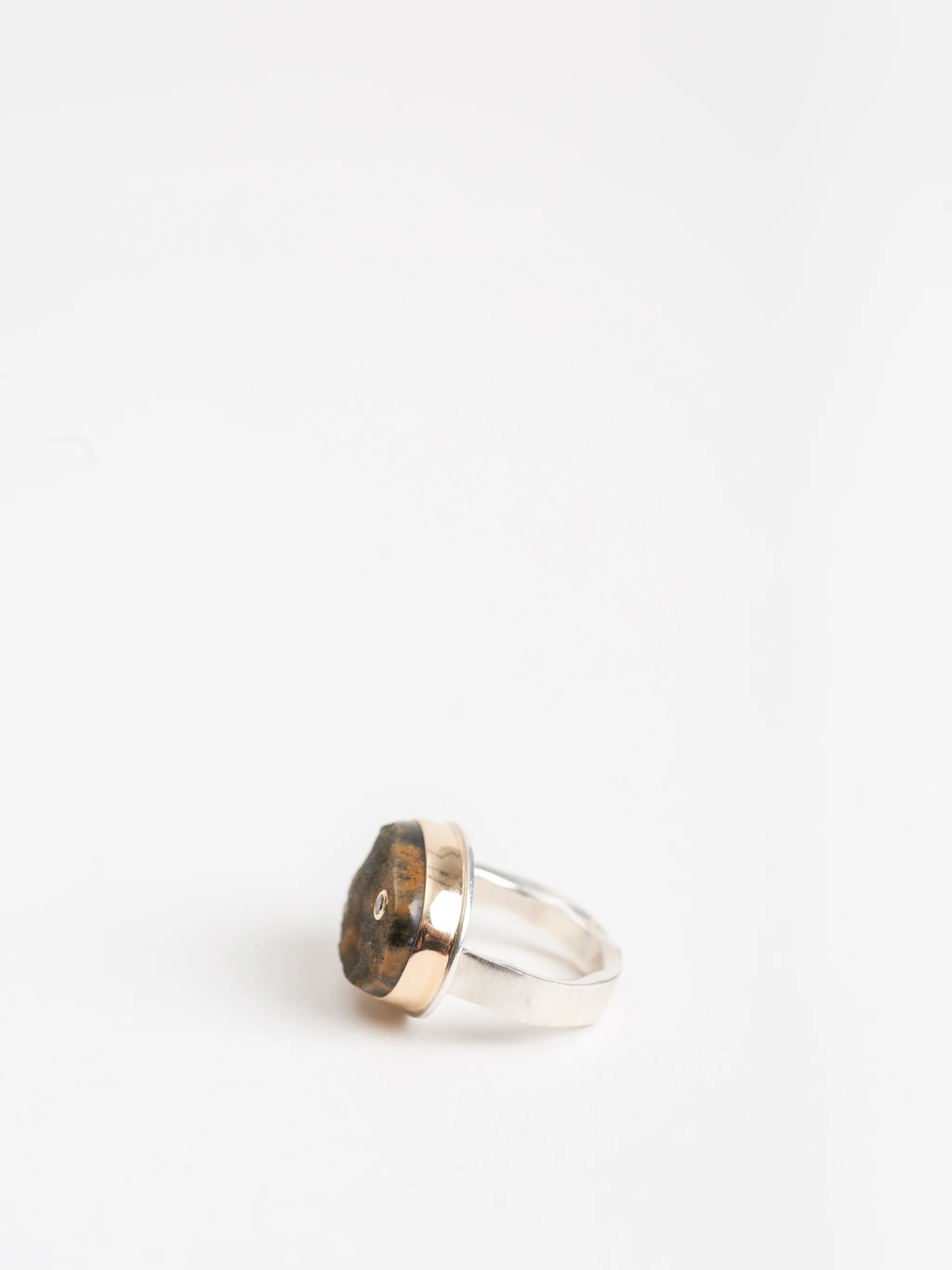 green turkish druzy ring - Image 3