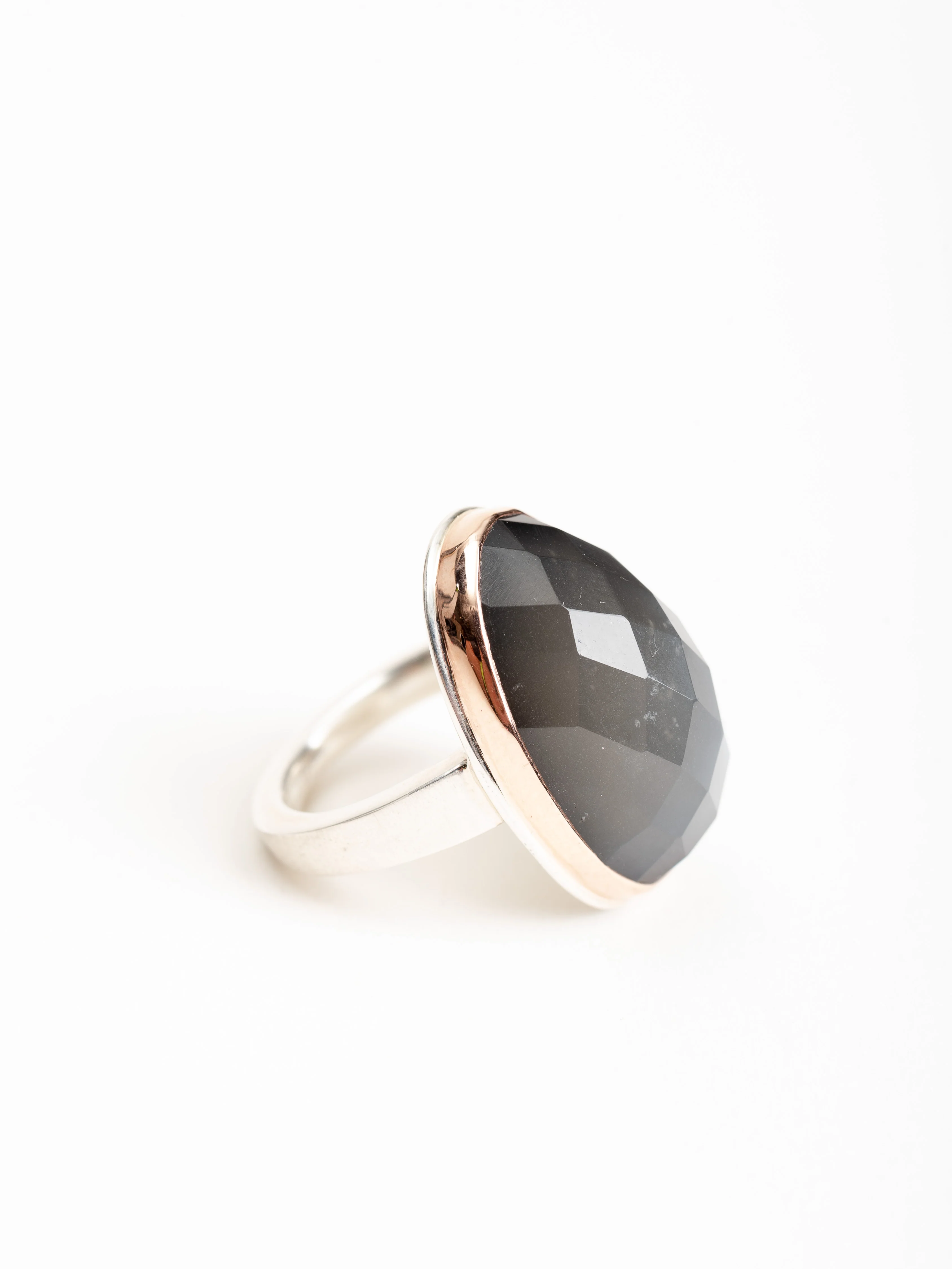 checkerboard moonstone ring - Image 2