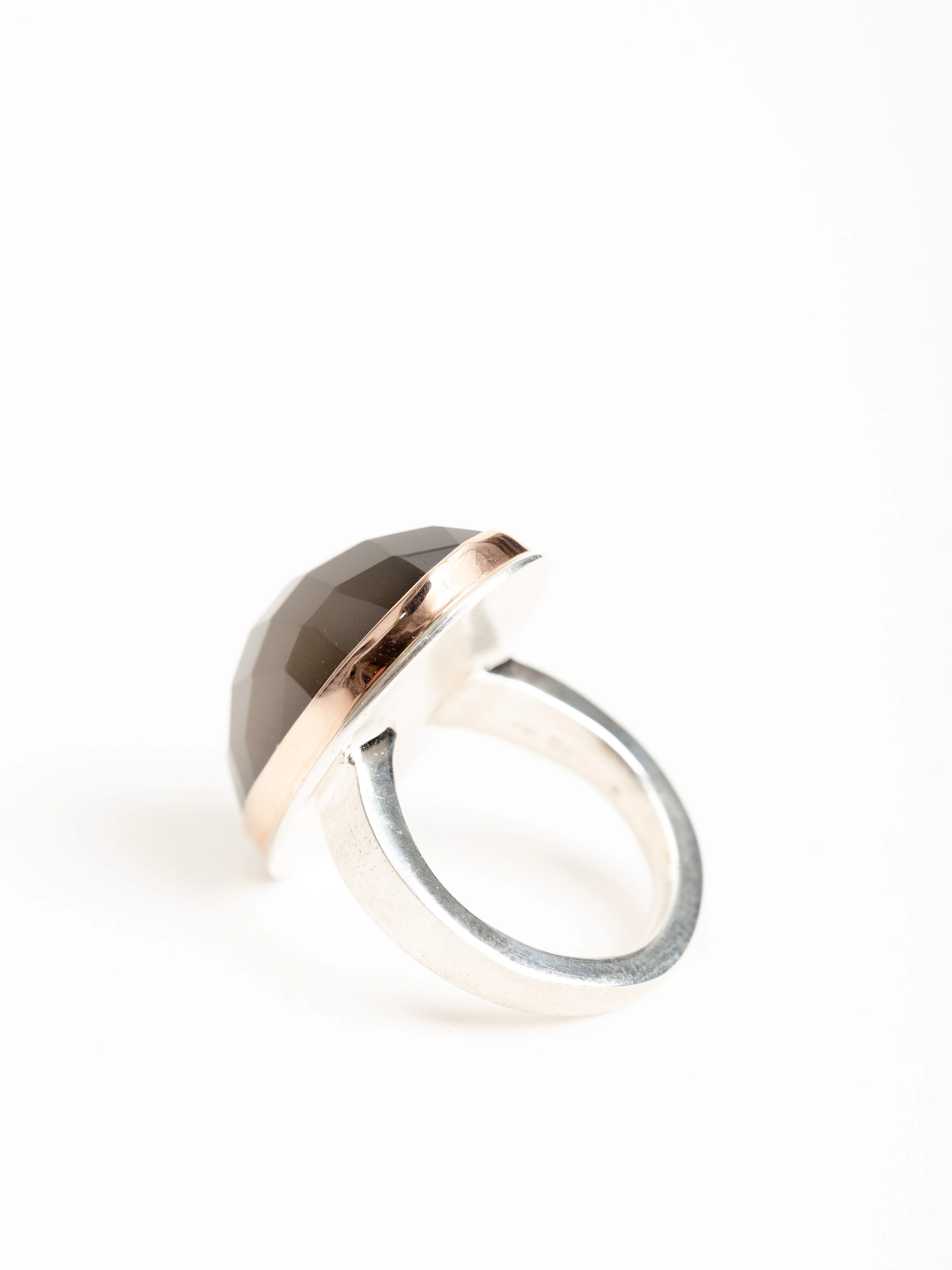 checkerboard moonstone ring - Image 4
