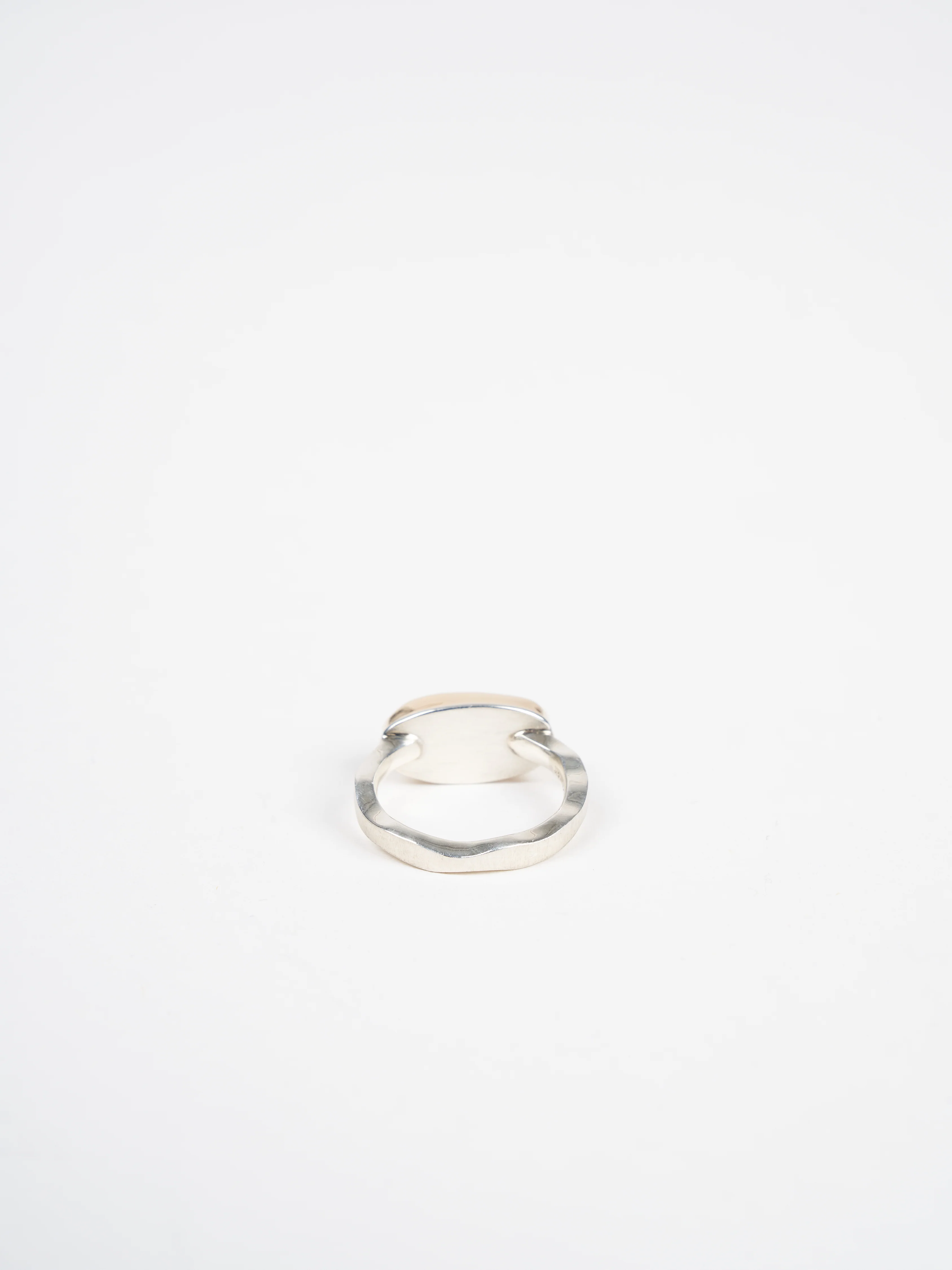 oval green turquoise ring - Image 3
