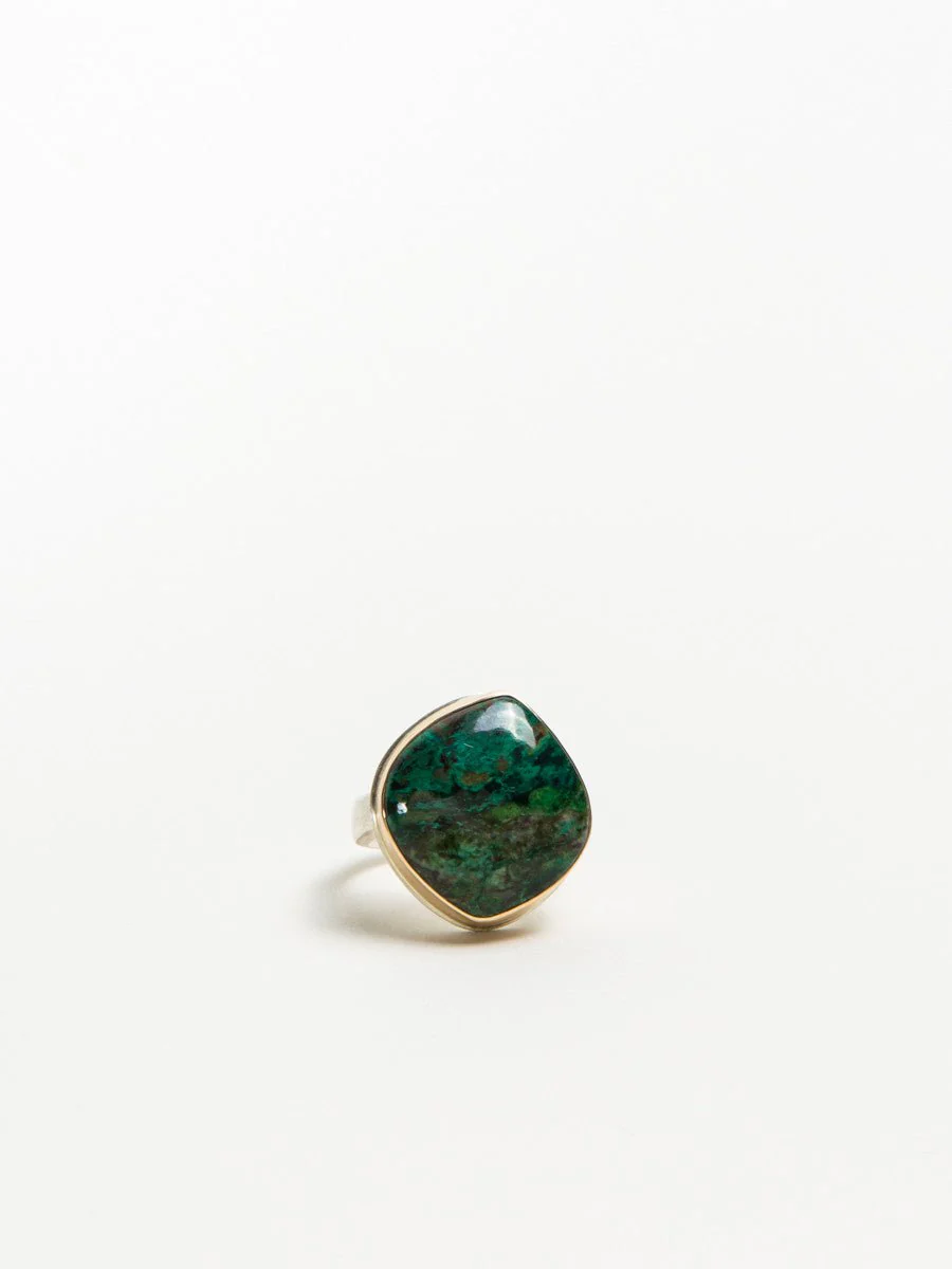 chrysocolla ring