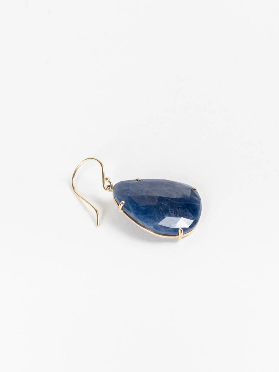 sapphire drop earrings - Image 3
