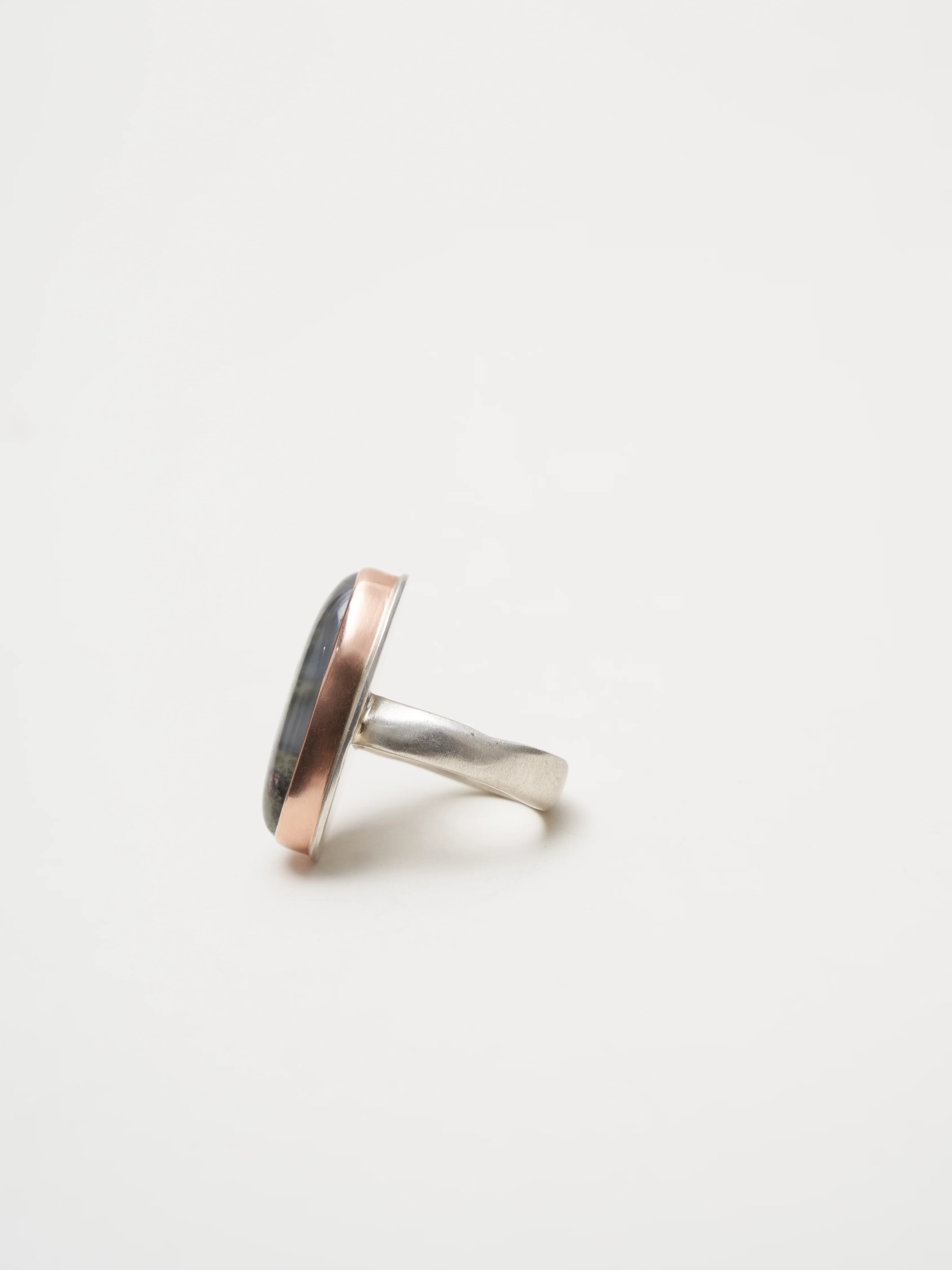 moss agate ring - Image 3