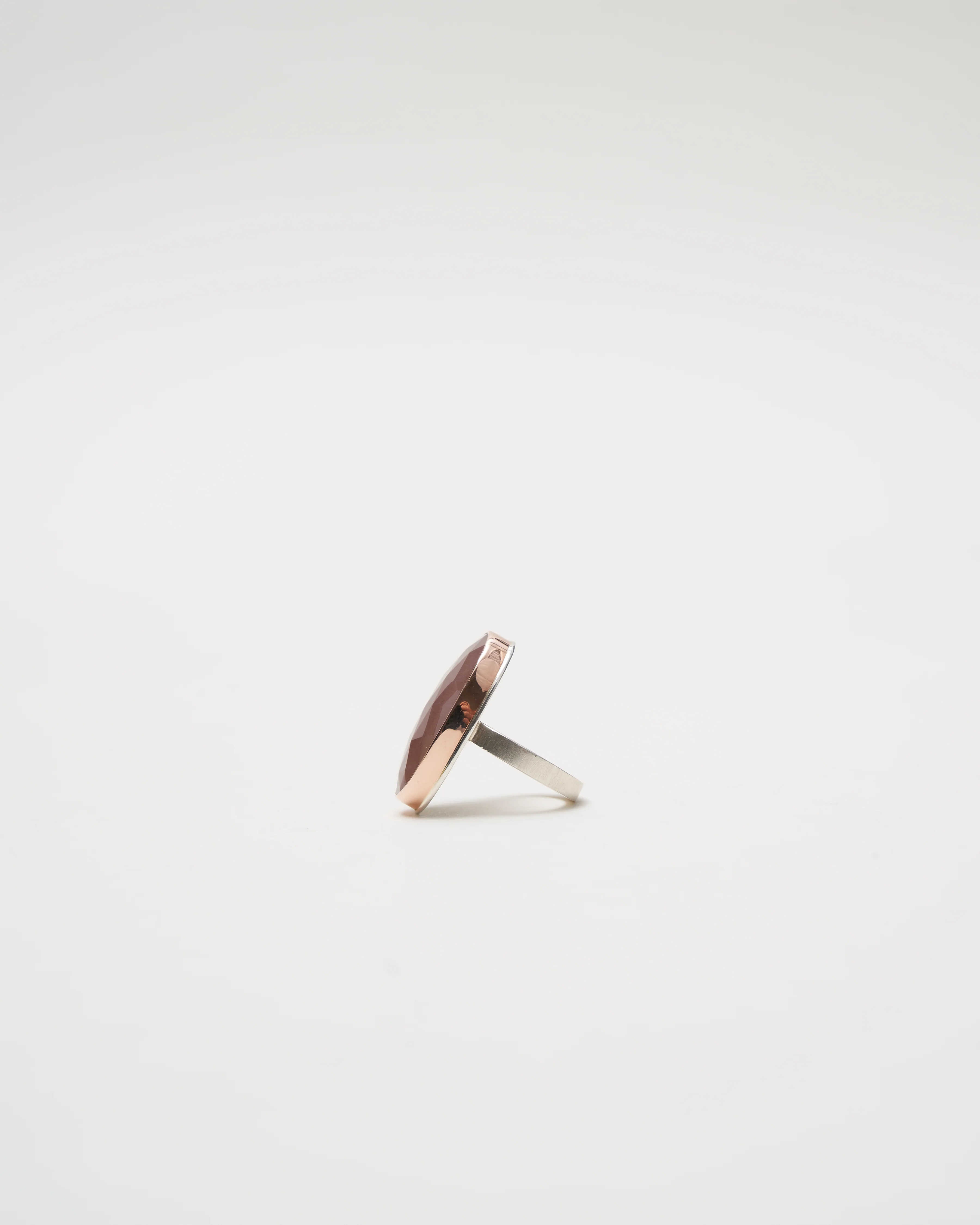 chocolate moonstone ring - Image 3