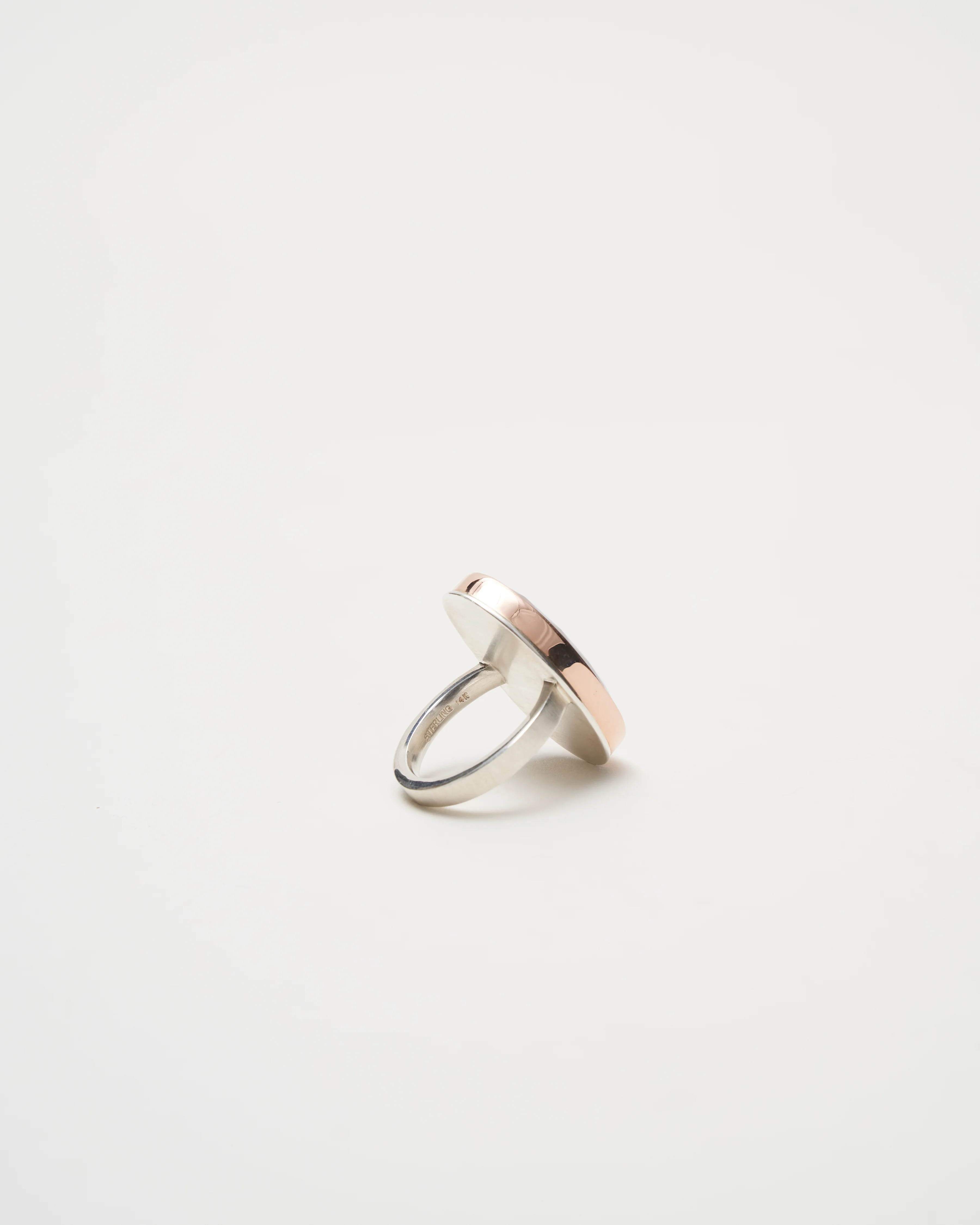 chocolate moonstone ring - Image 5