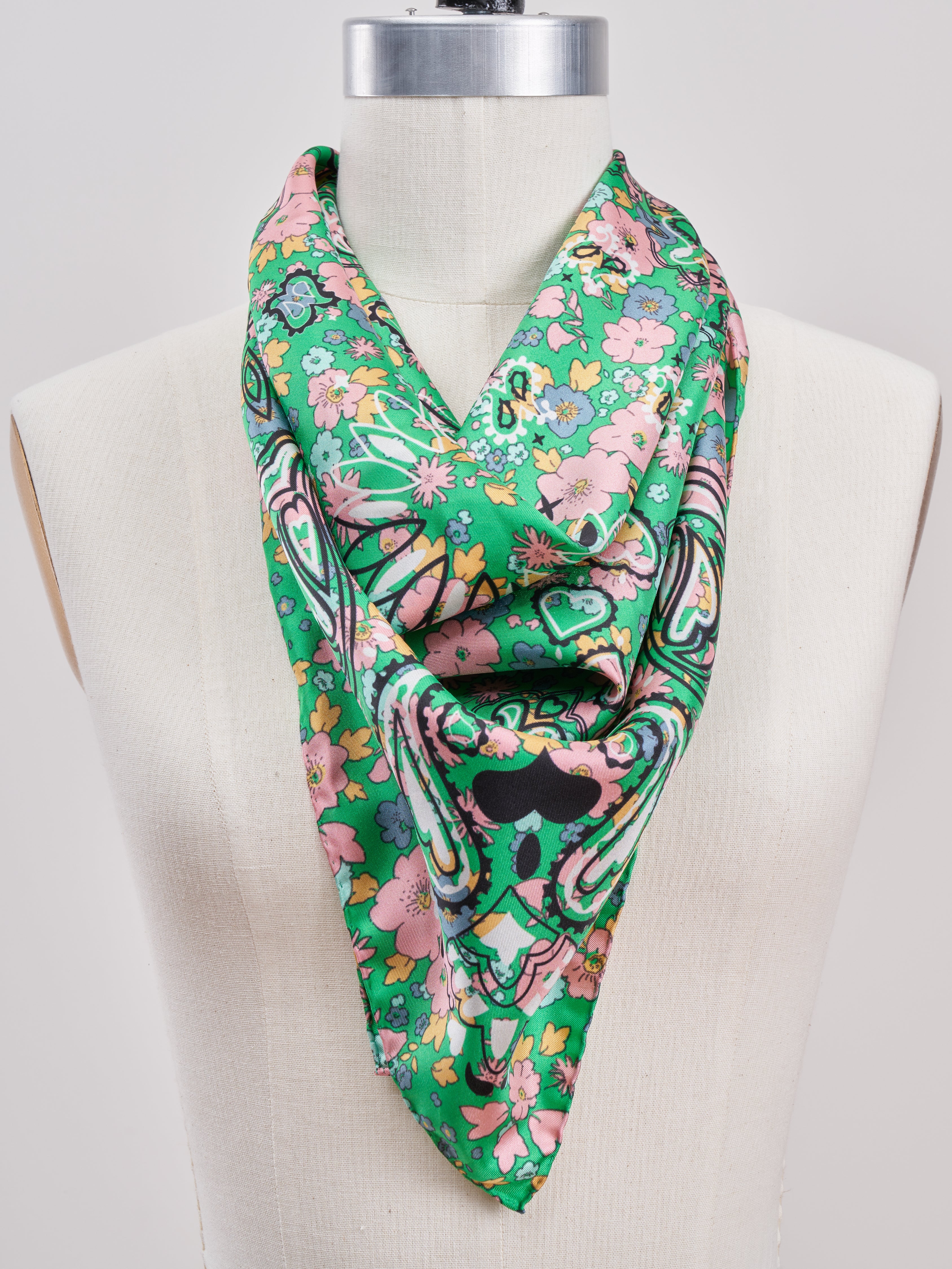 pixie petit foulard scarf - pea - Image 2