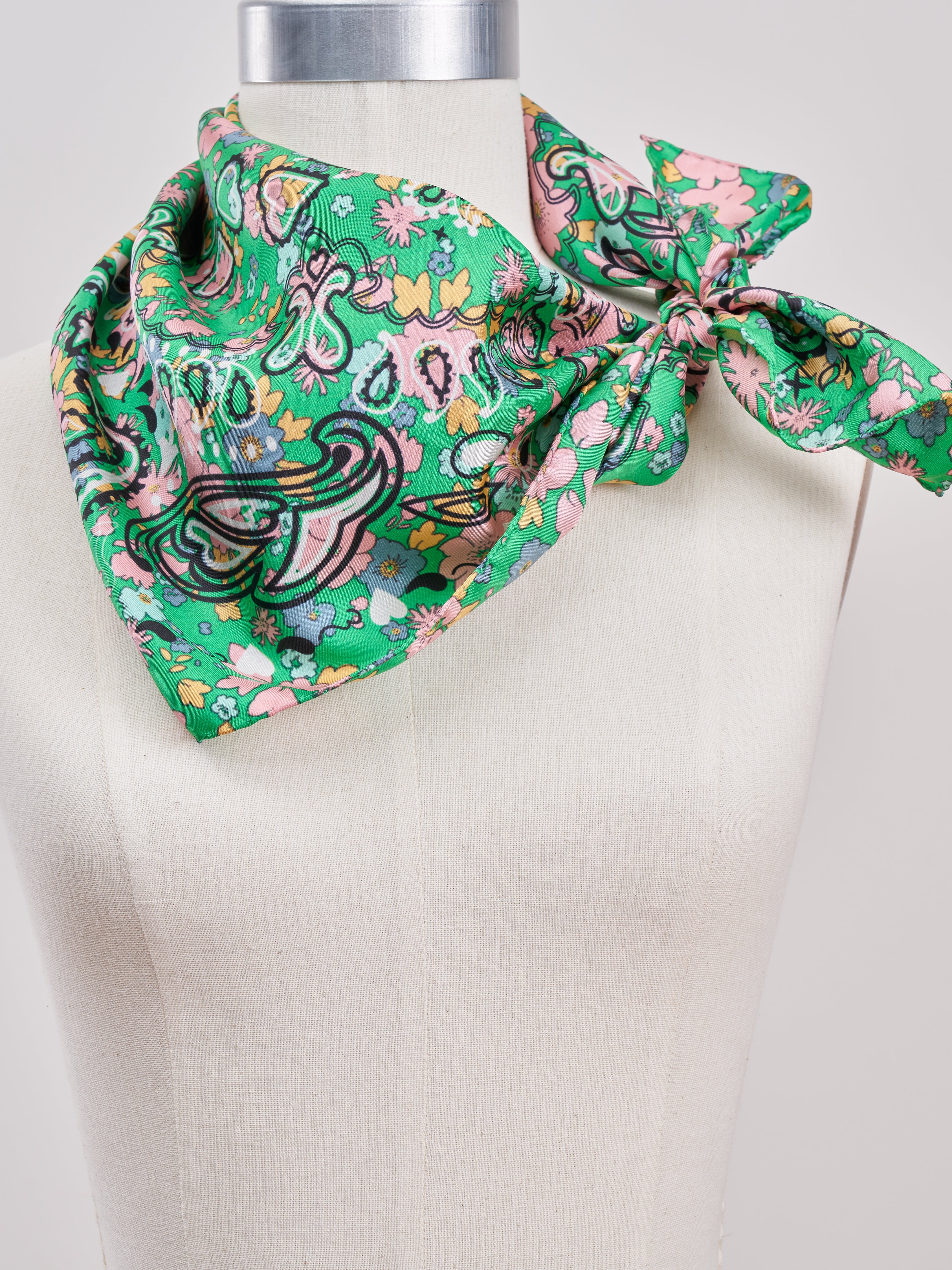 pixie petit foulard scarf - pea - Image 3