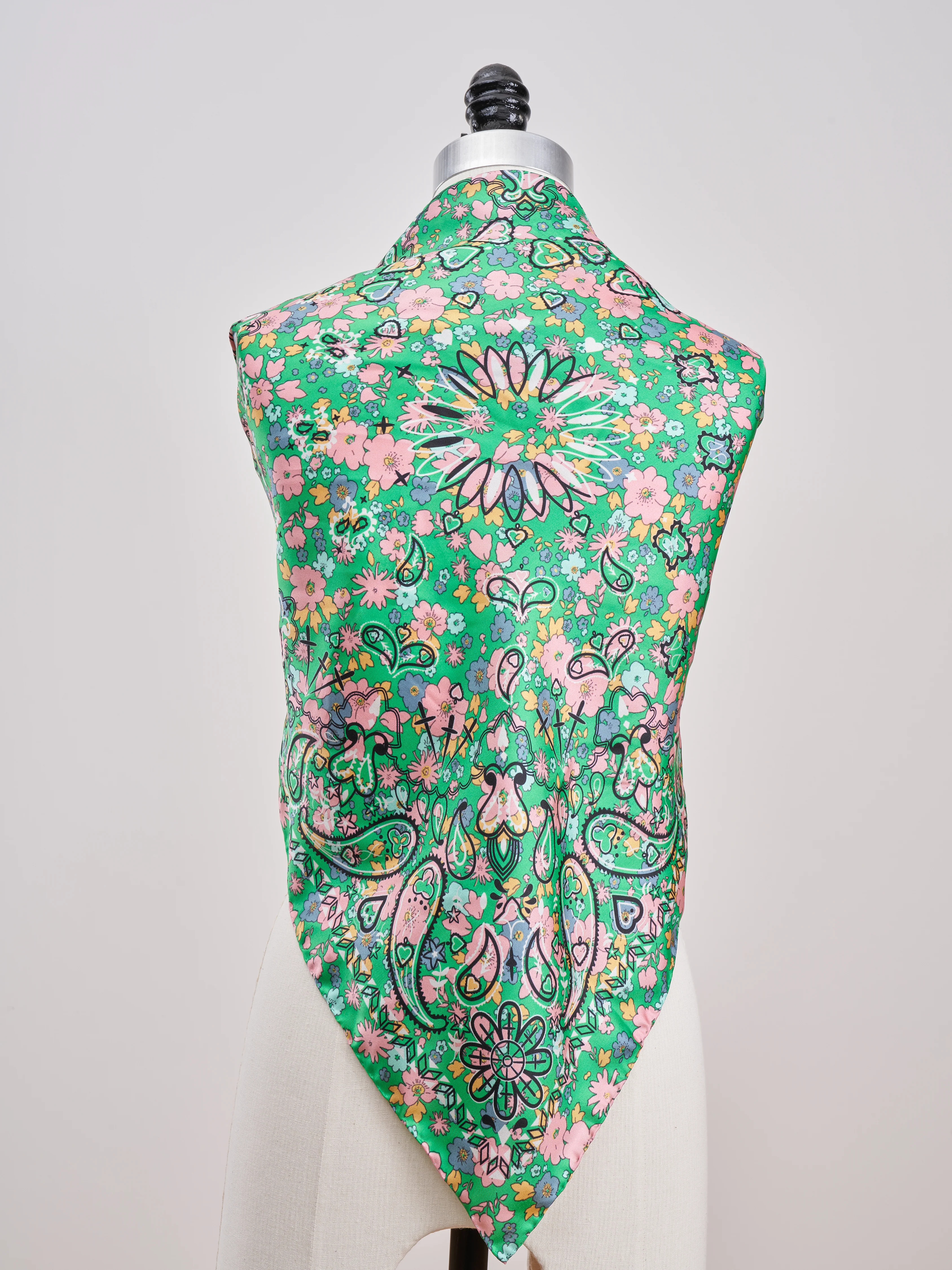 pixie petit foulard scarf - pea - Image 4
