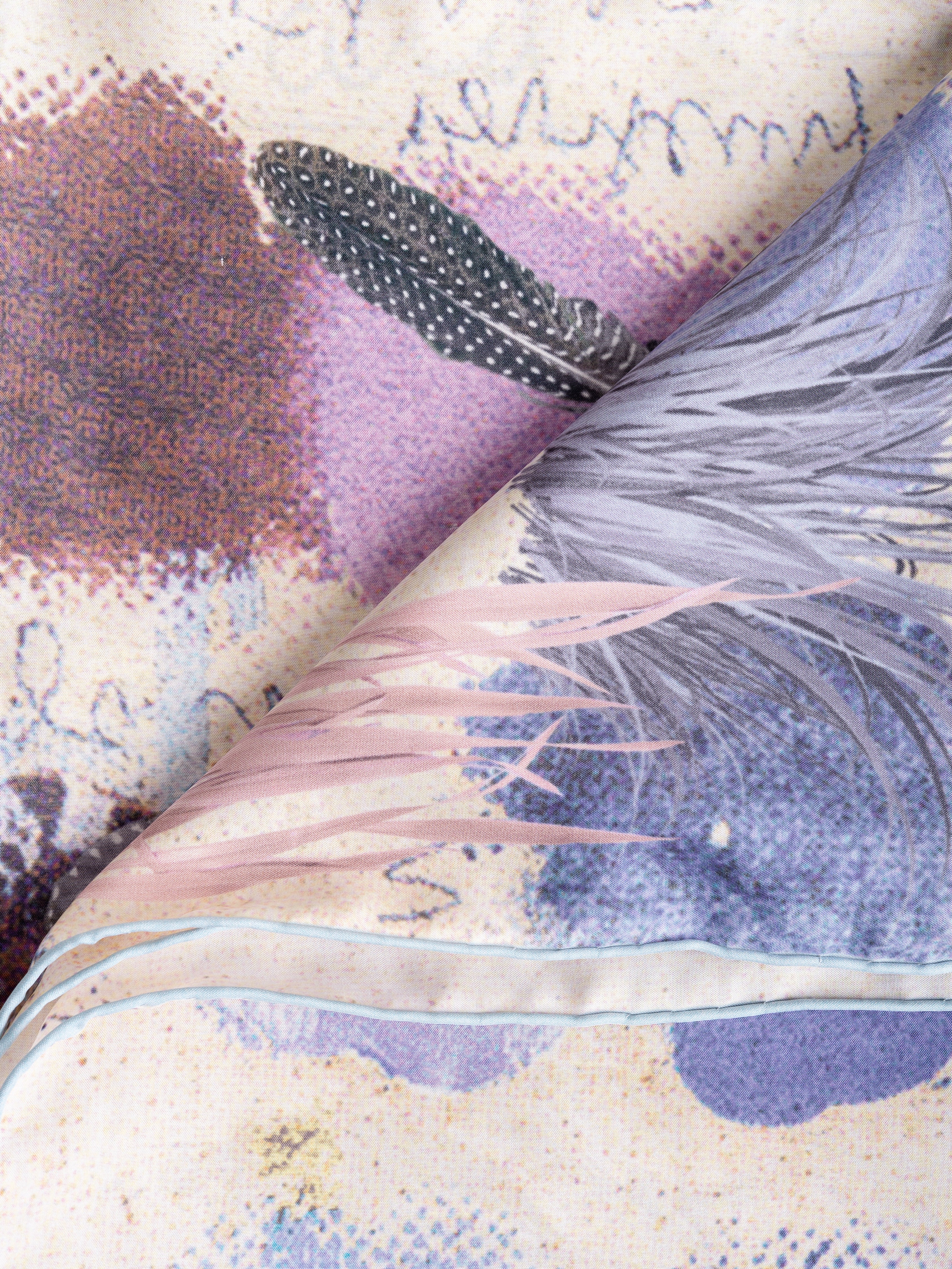 sketch square scarf - macaroon - Image 3