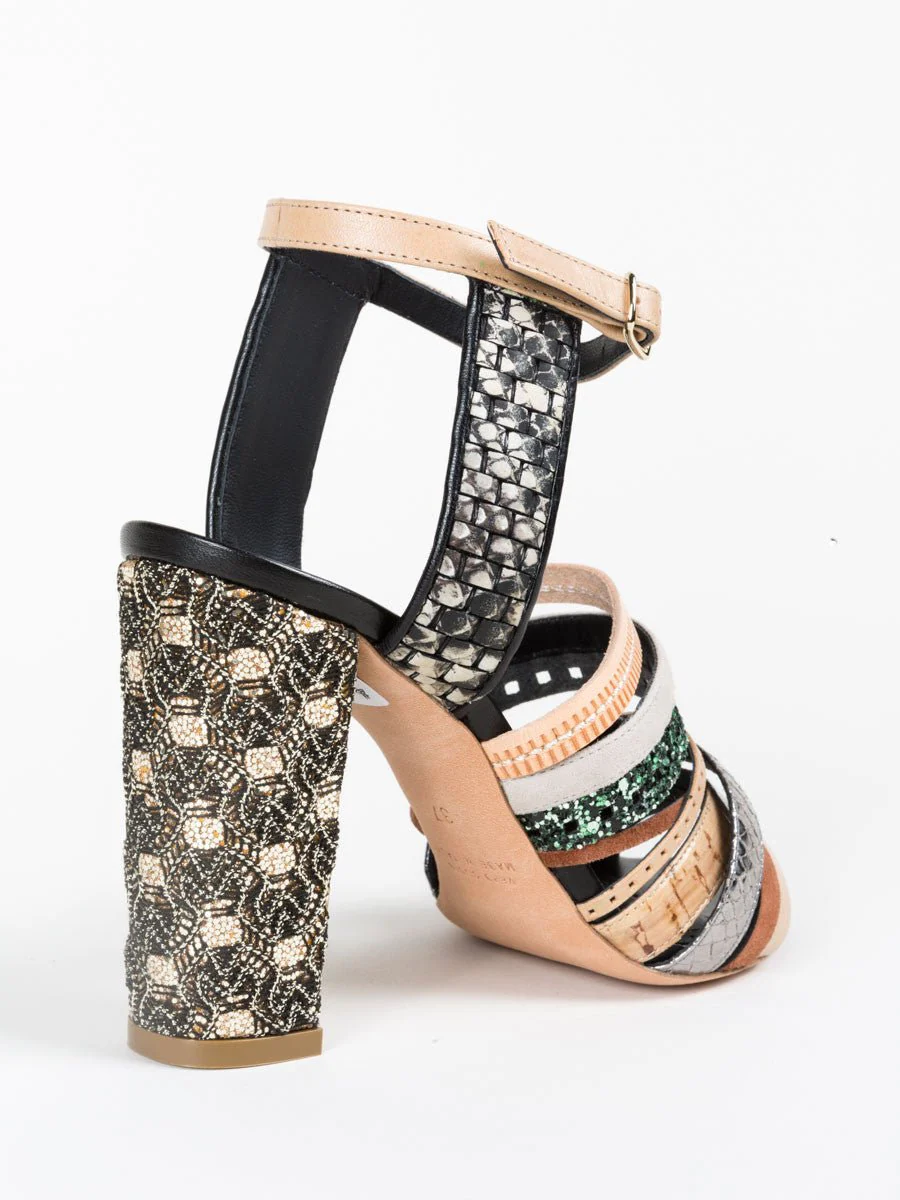 oscar multi-strap heel - Image 3