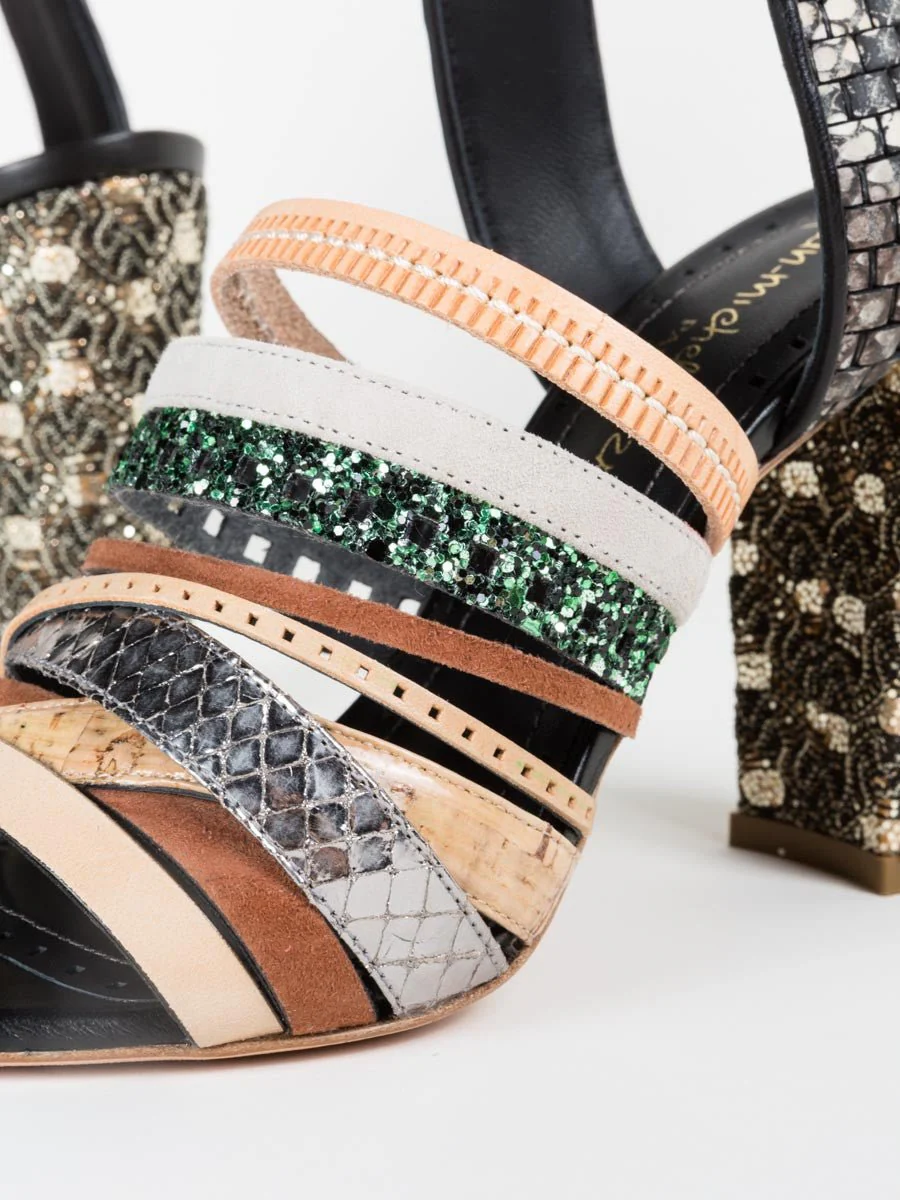oscar multi-strap heel - Image 8