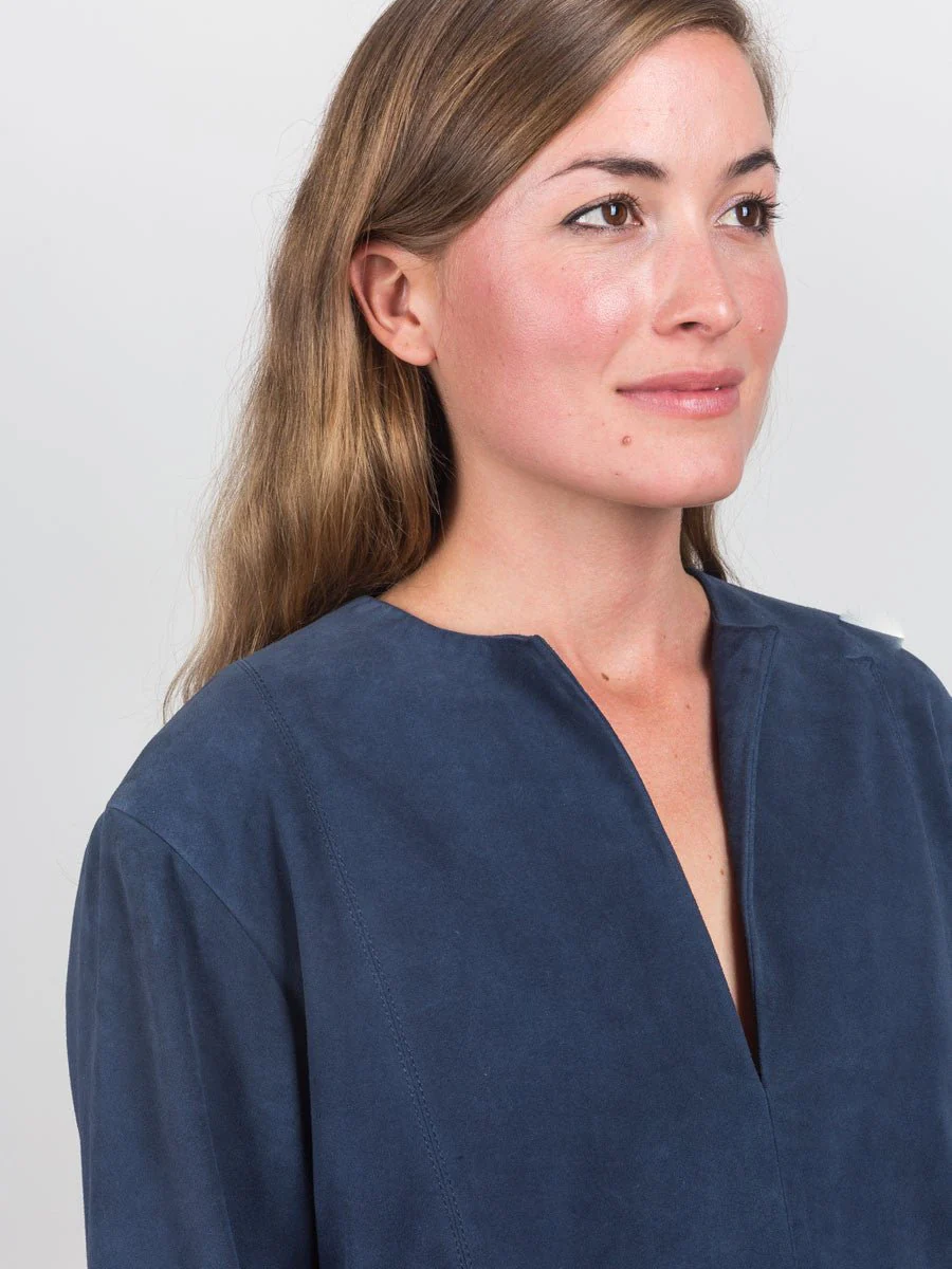 suede kaftan tunic - Image 4