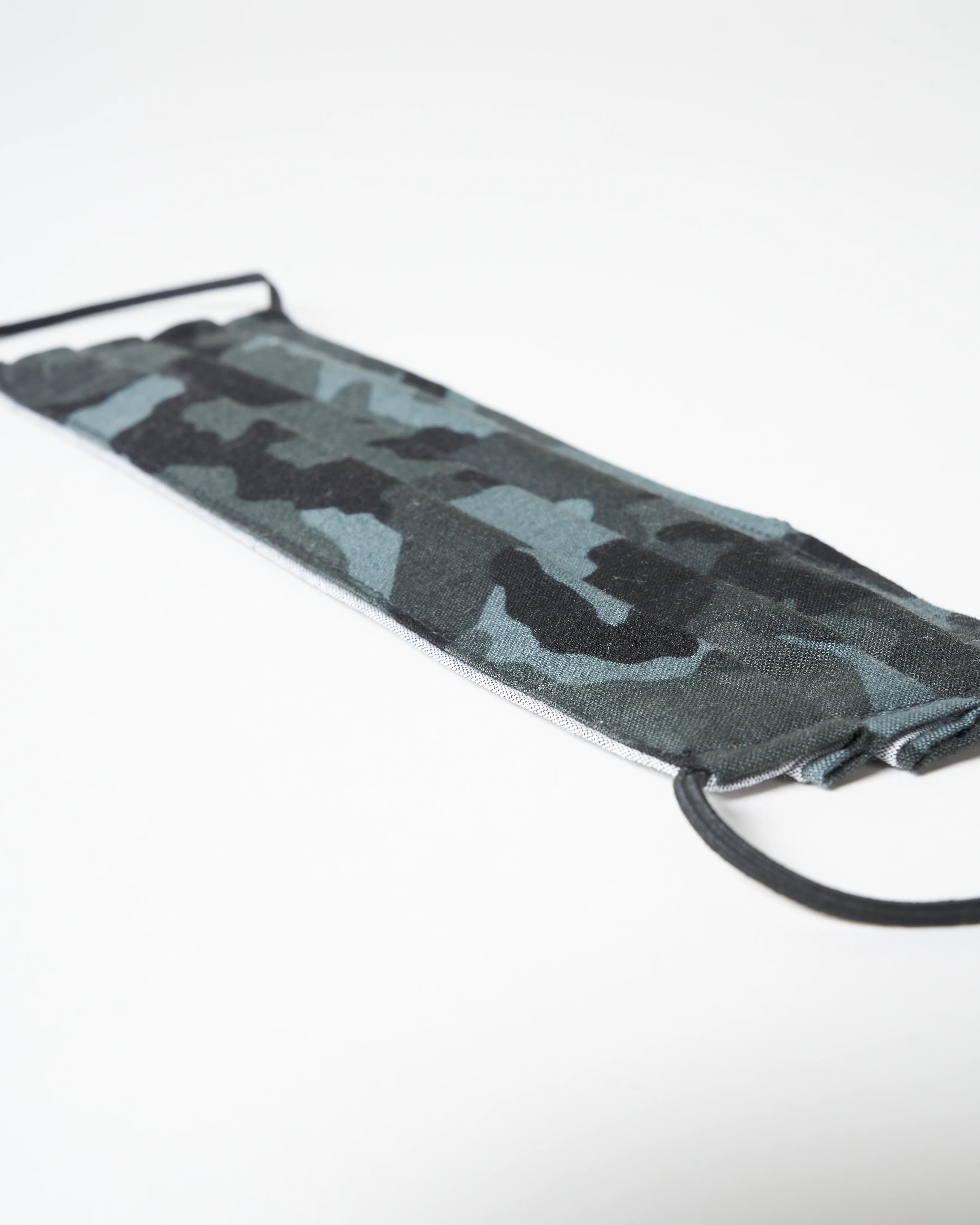 face mask - japanese camo grey - Image 2