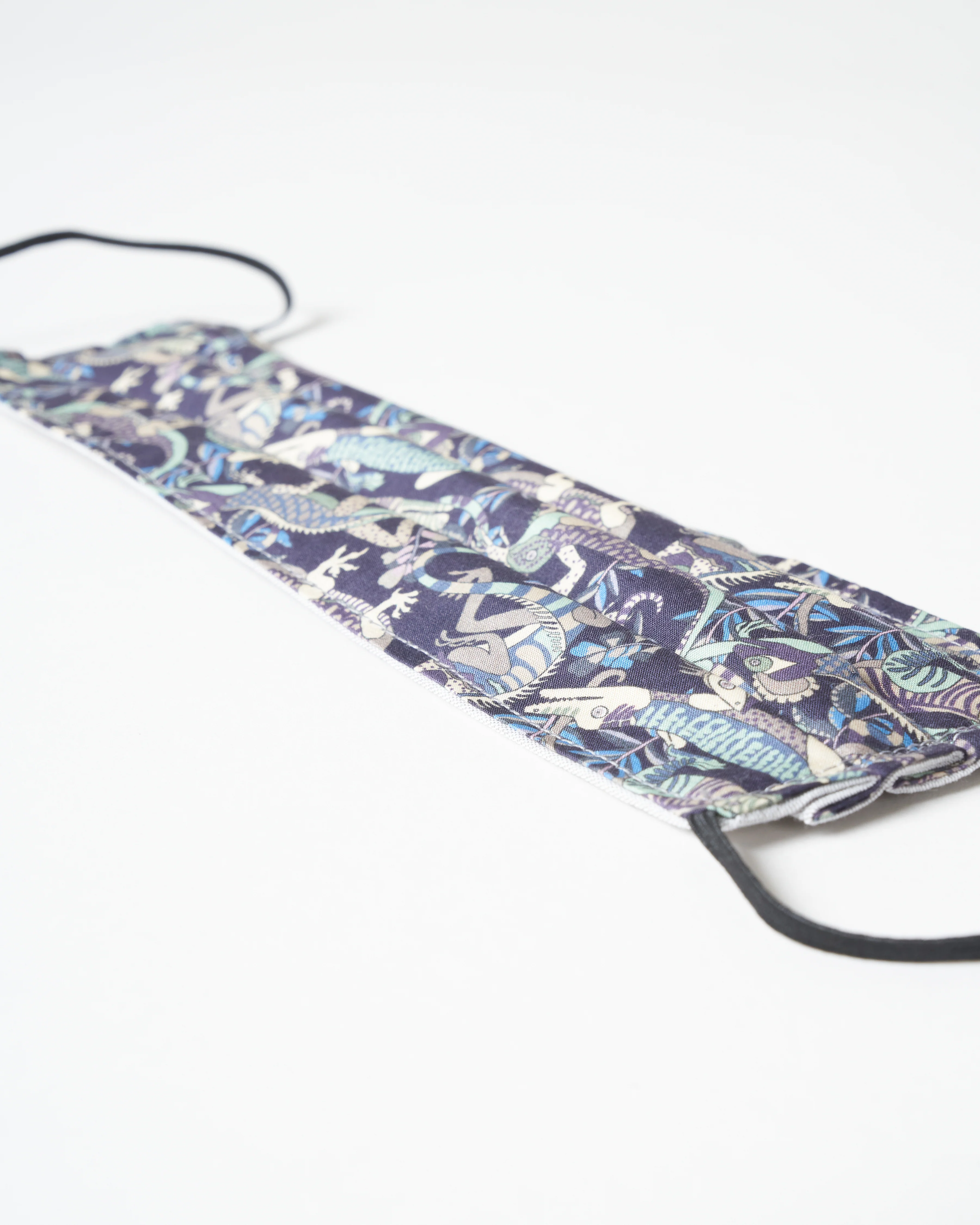 face mask - lizards blue - Image 2
