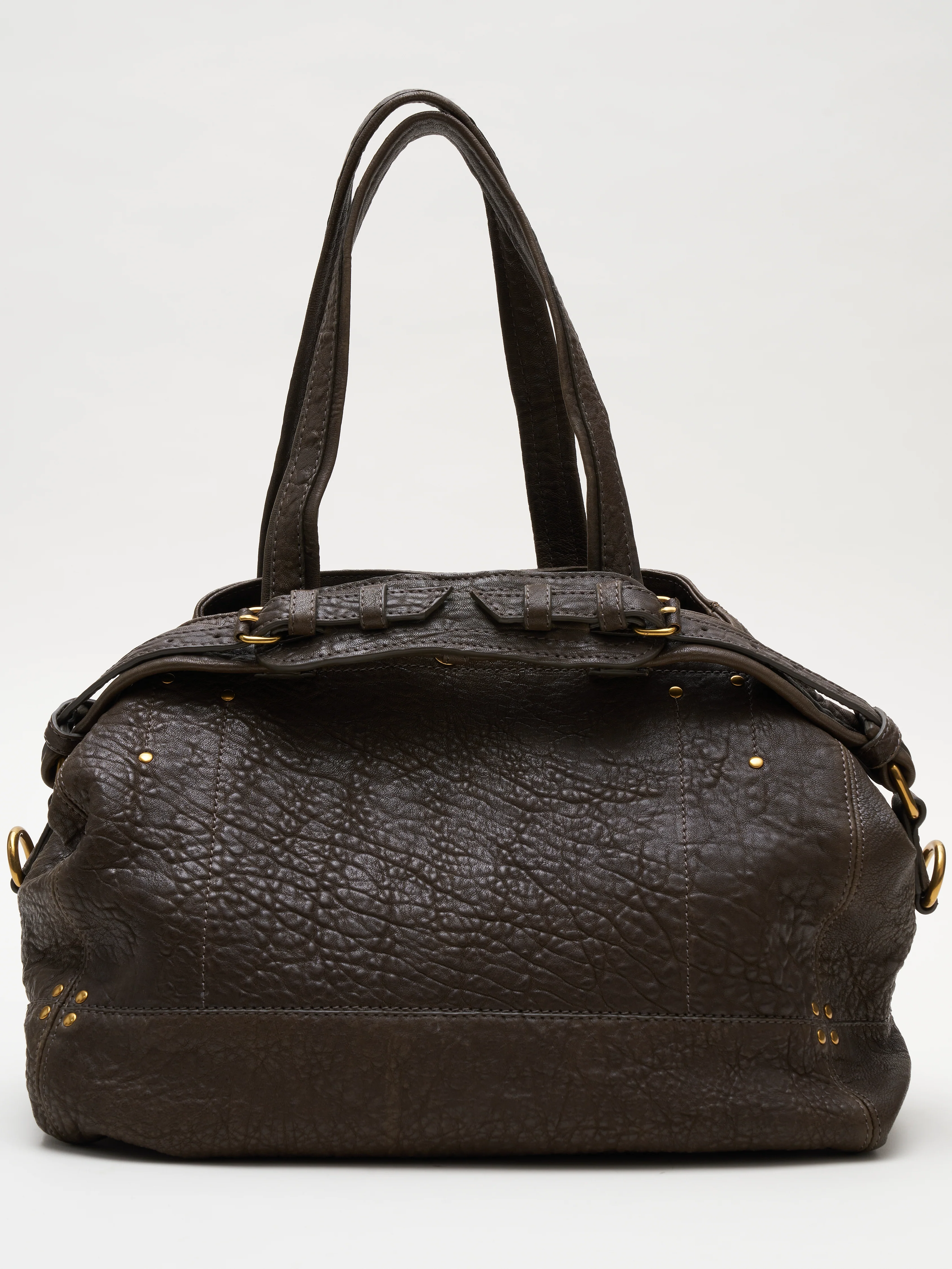 bubble lambskin billy m - savane - Image 2