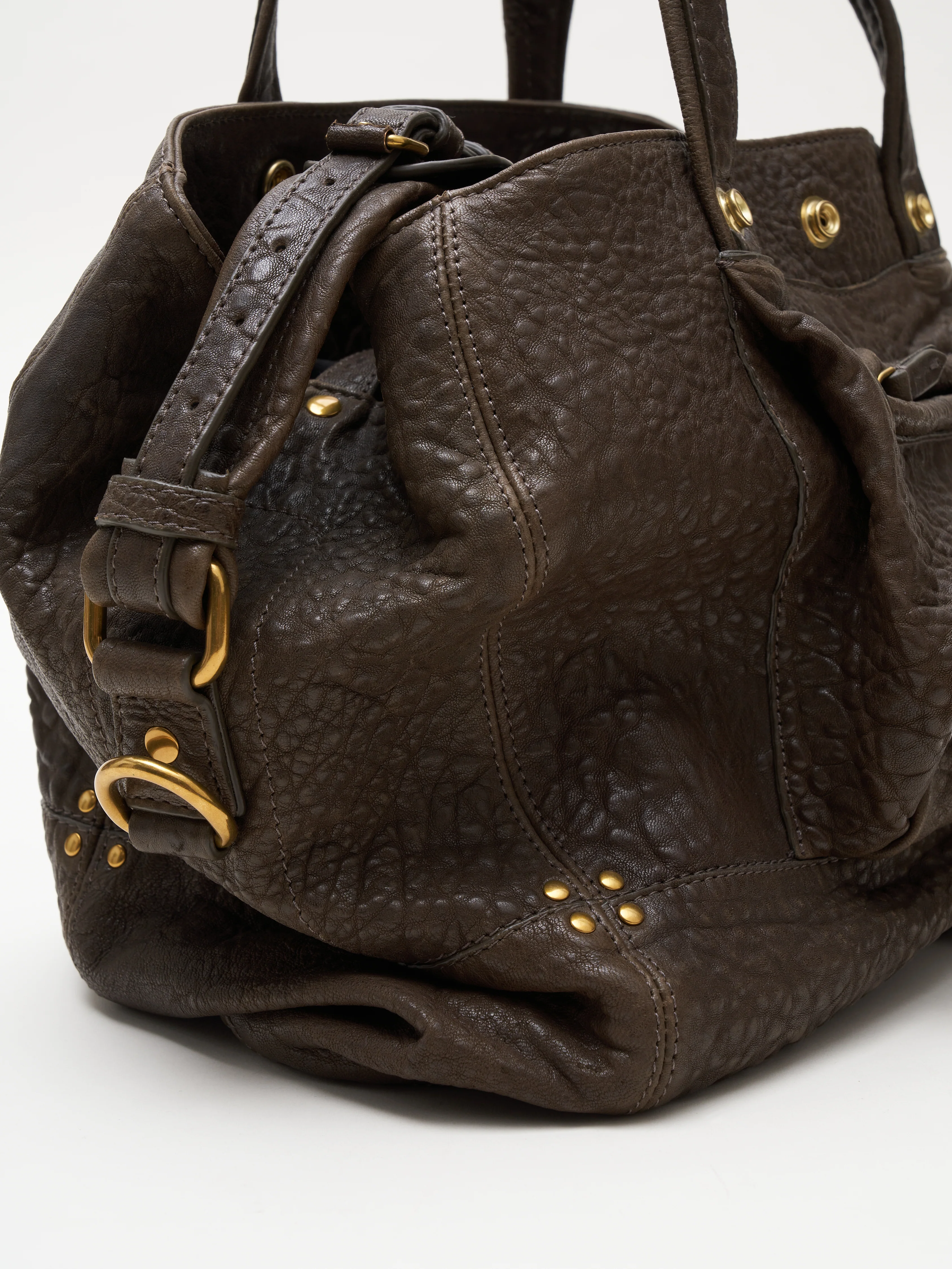 bubble lambskin billy m - savane - Image 3