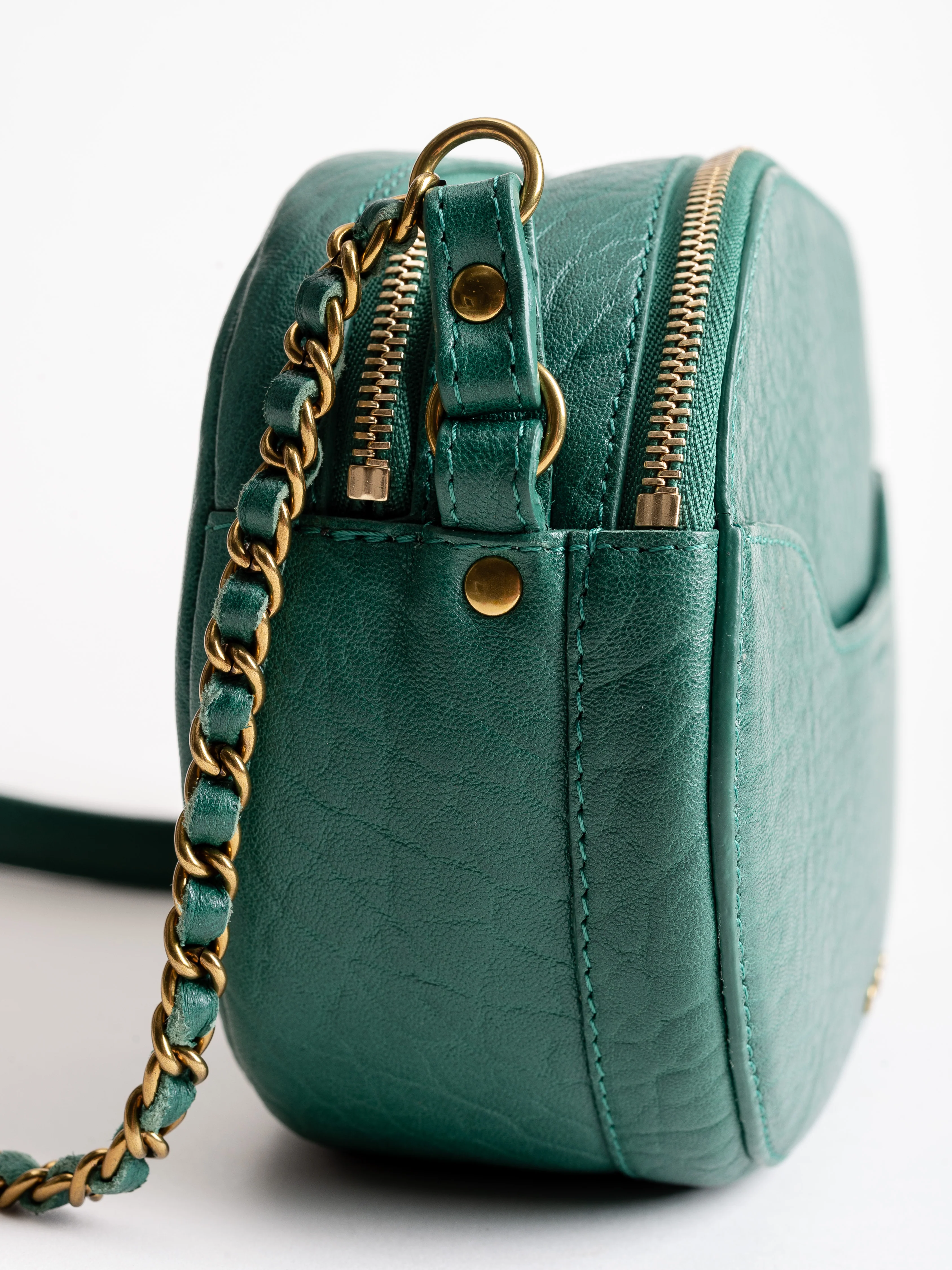 bubble lambskin bag - printemps - Image 4