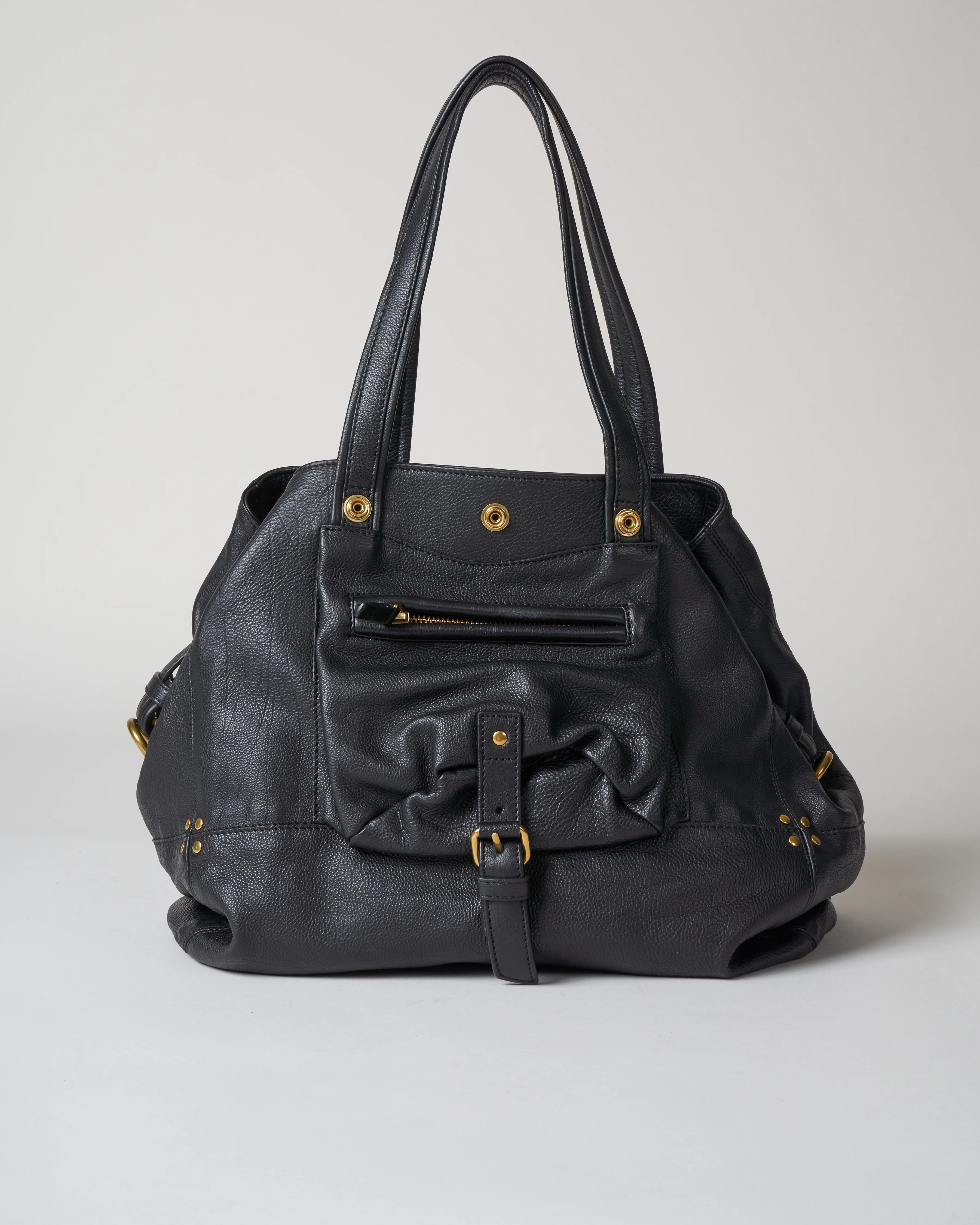 calf skin billy m - noir brass - Image 2