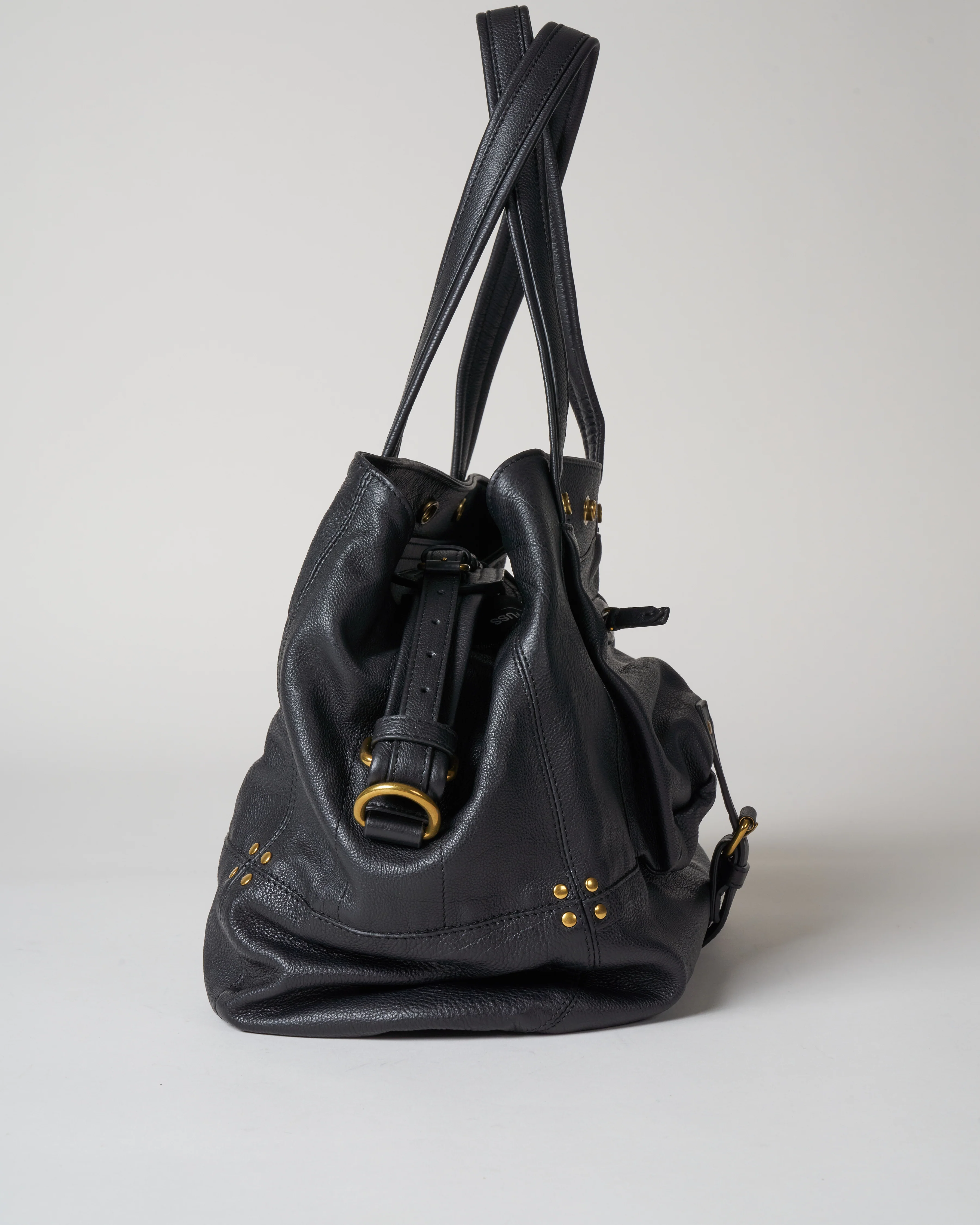calf skin billy m - noir brass - Image 4