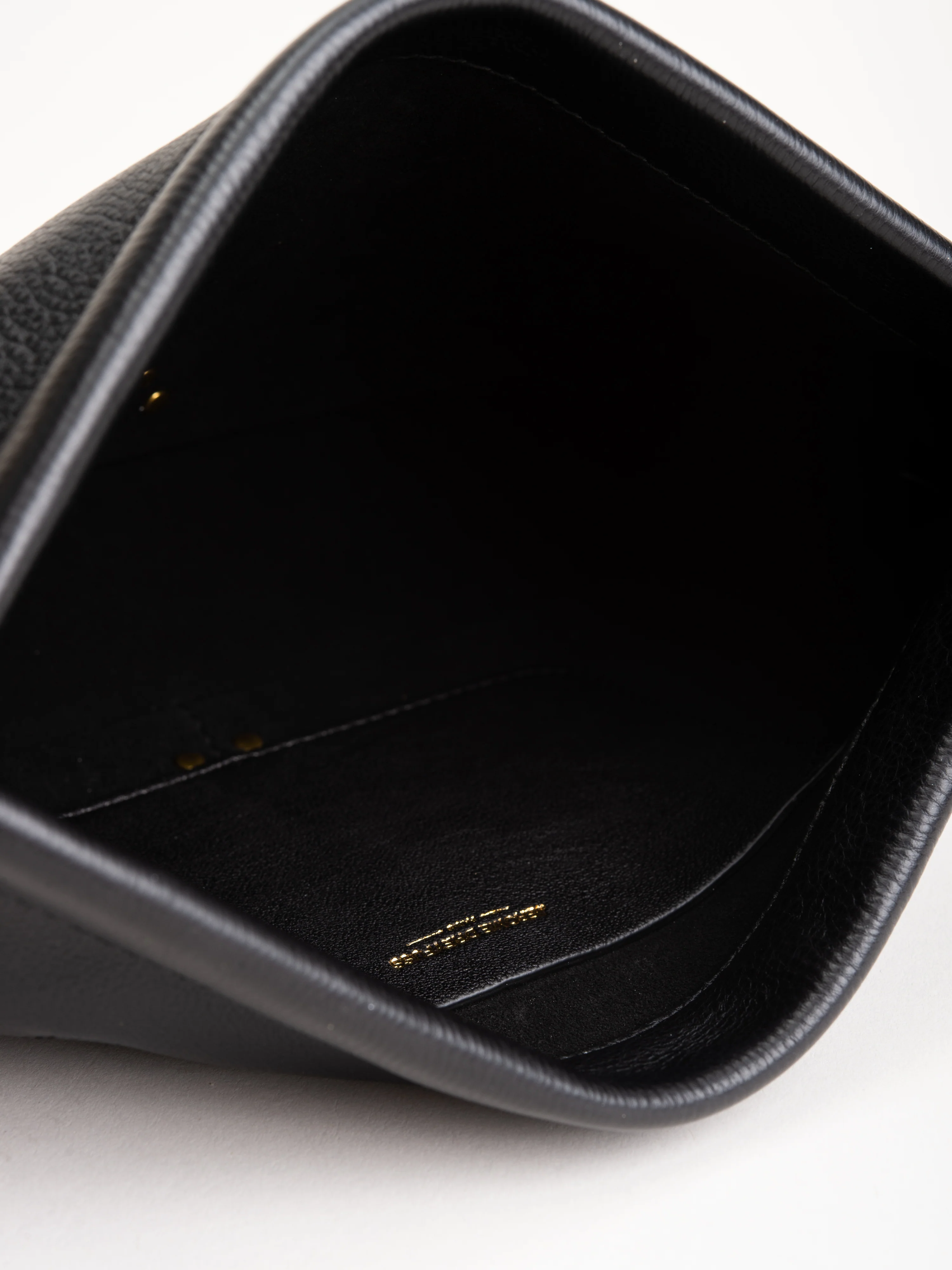 clic clac clutch - noir brass - Image 4