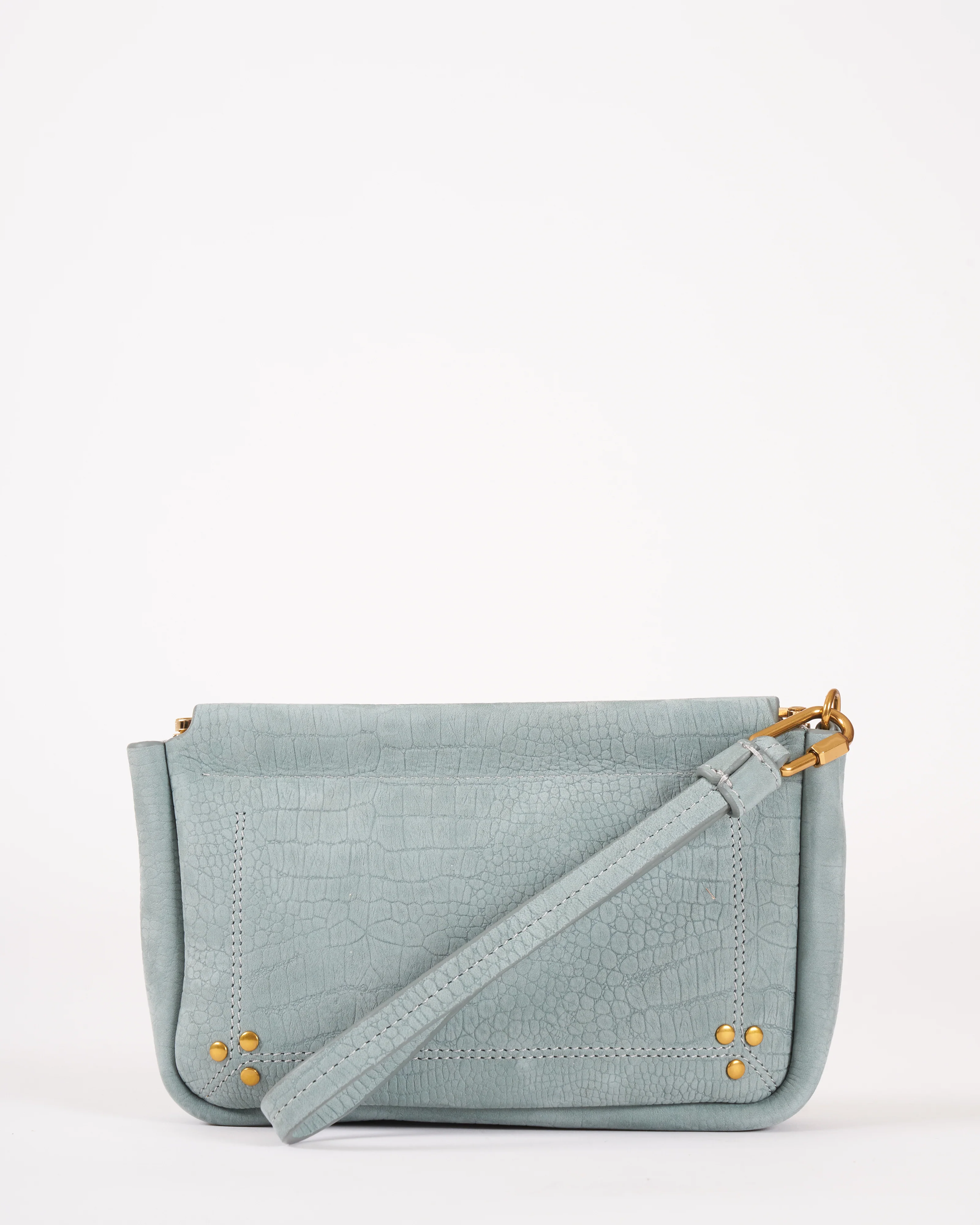 clap medium - croco amande