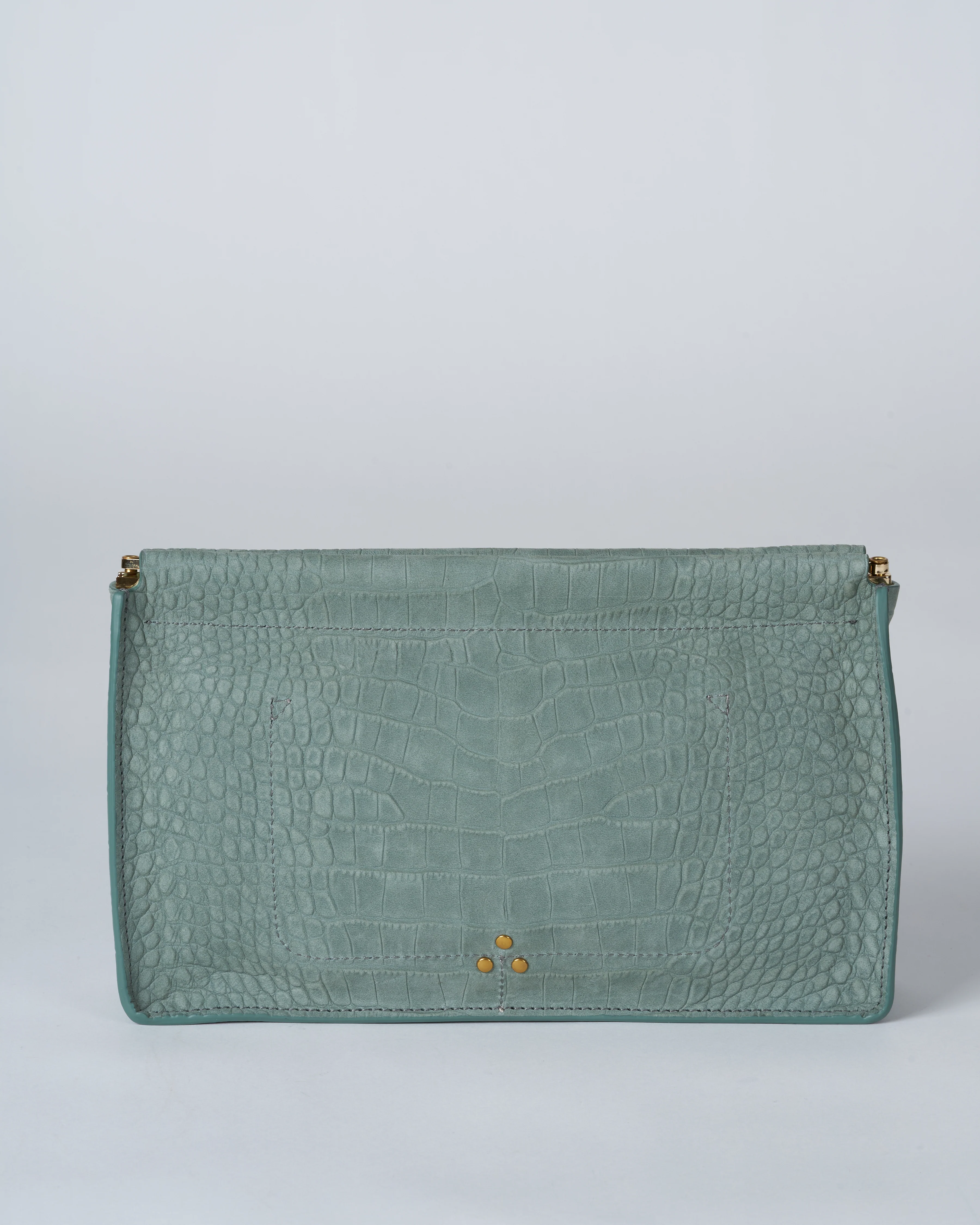 clic clac clutch l - croco lichen - Image 3