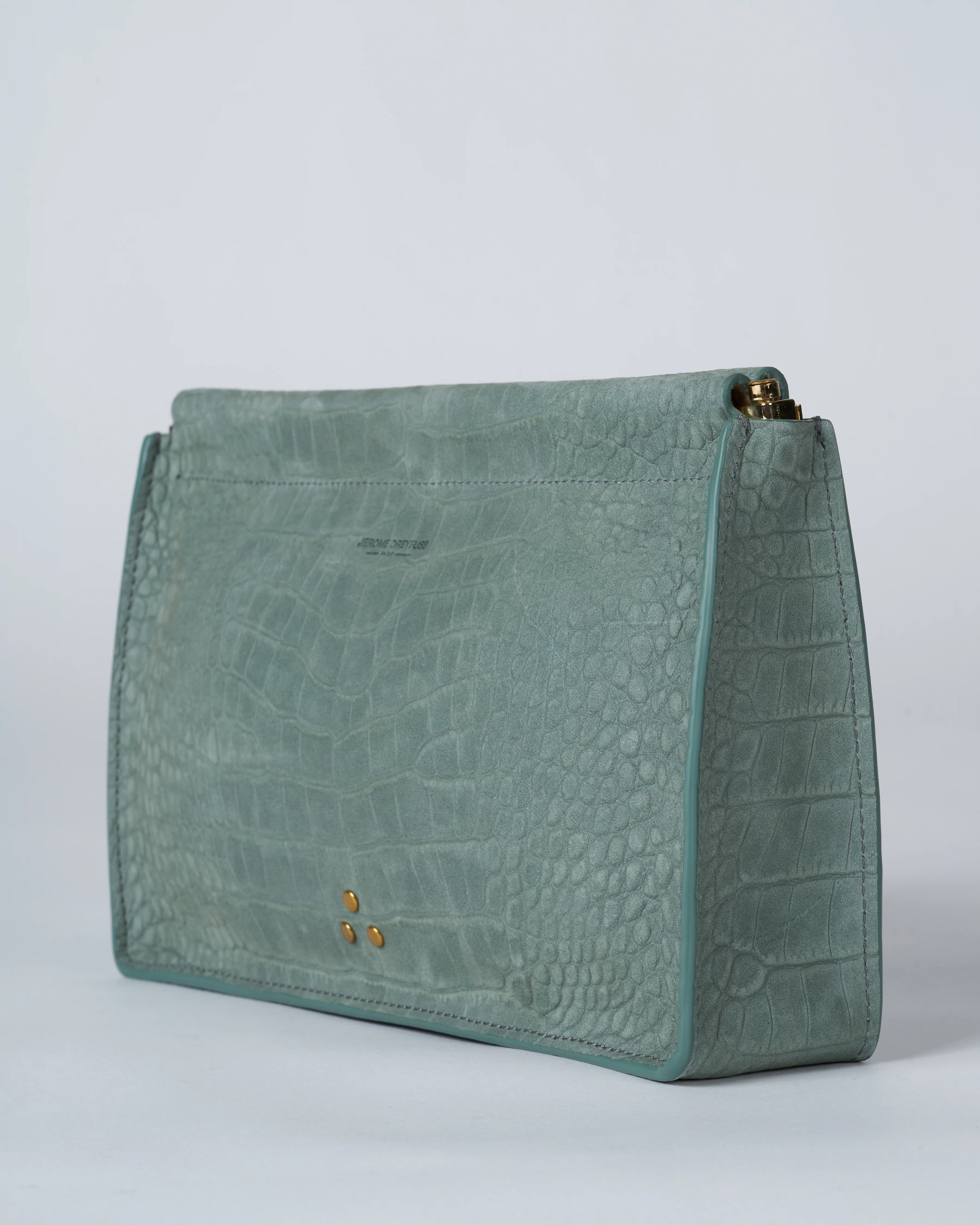 clic clac clutch l - croco lichen - Image 5