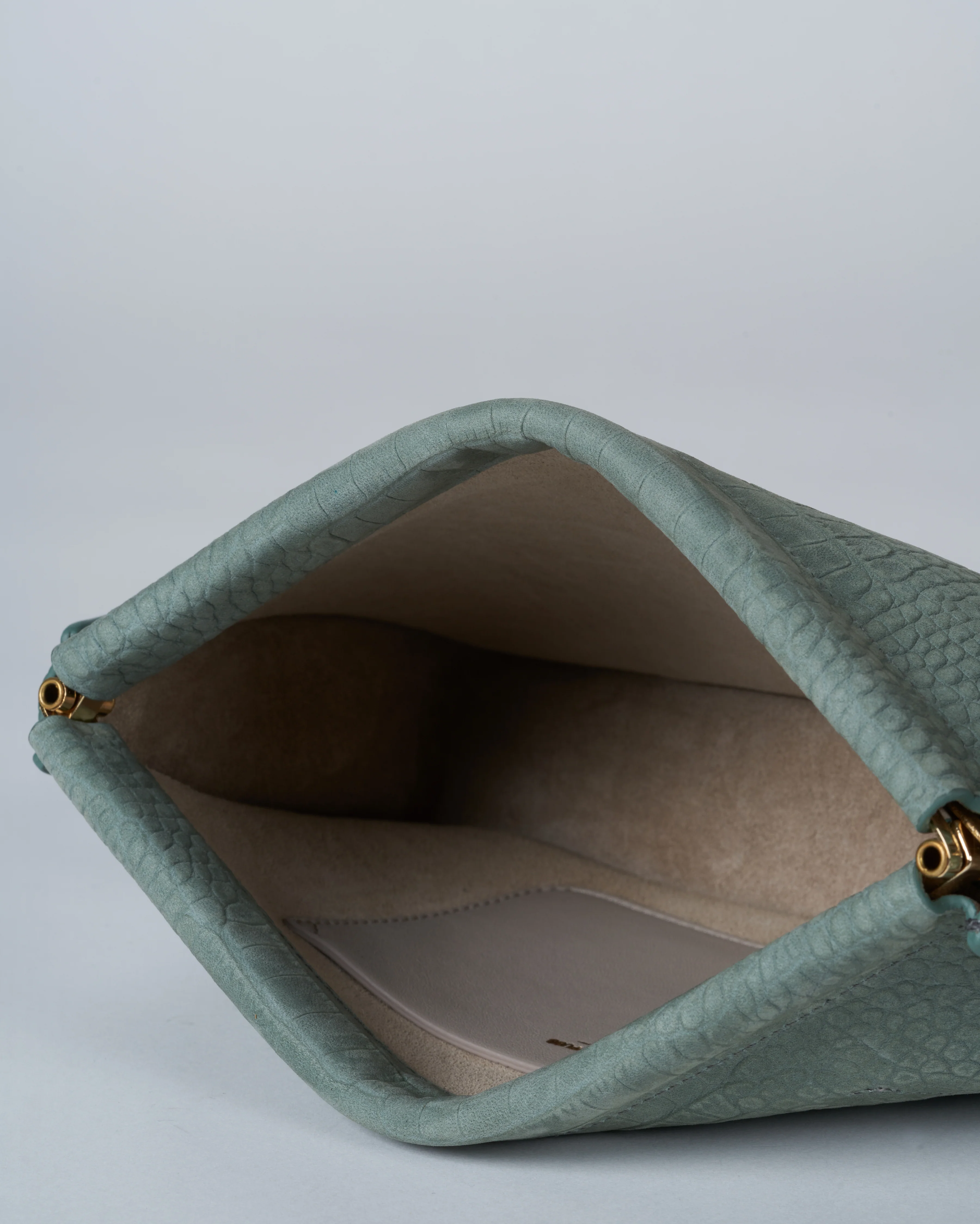 clic clac clutch l - croco lichen - Image 6