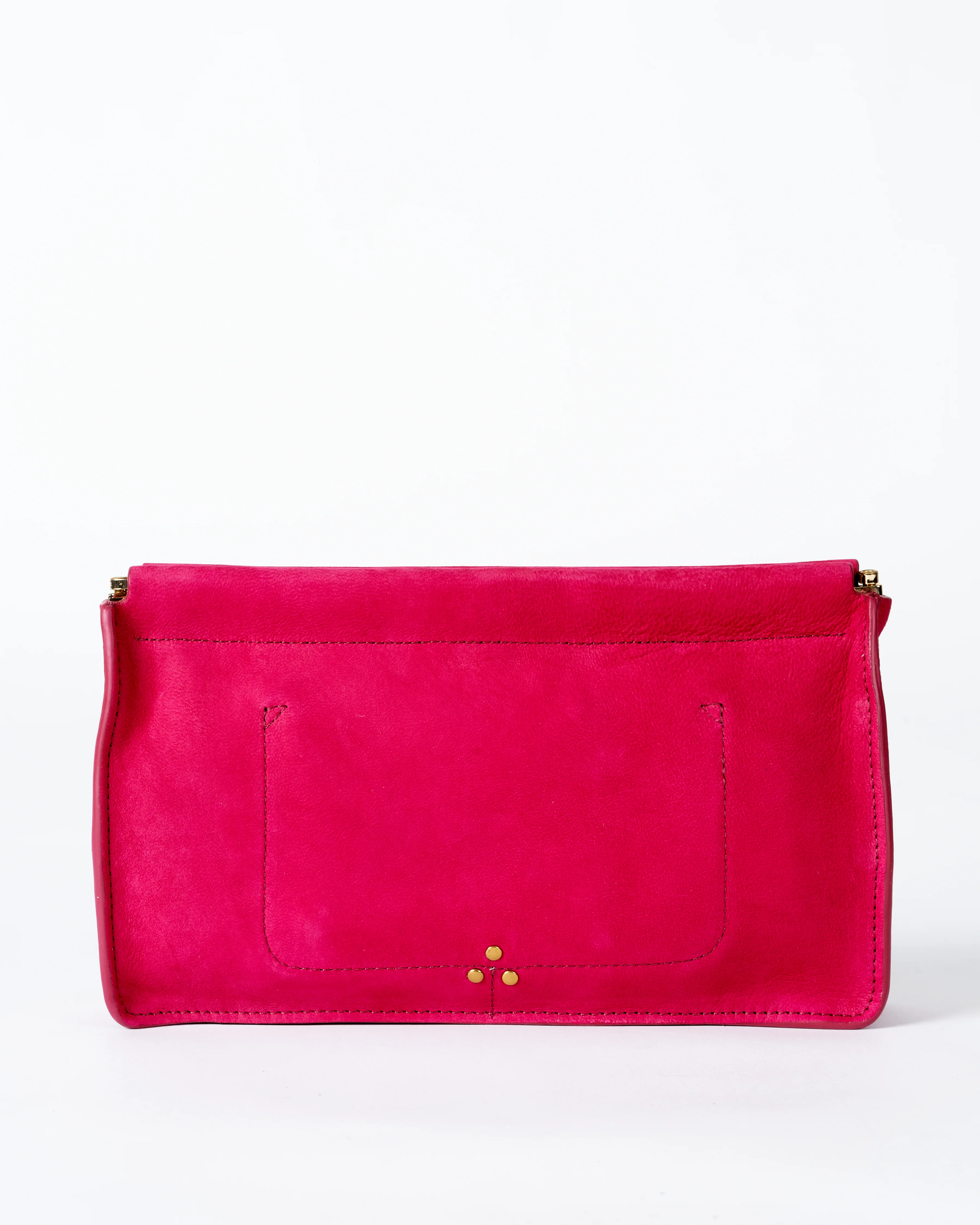 clic clac clutch l - nubuck fuxia - Image 4