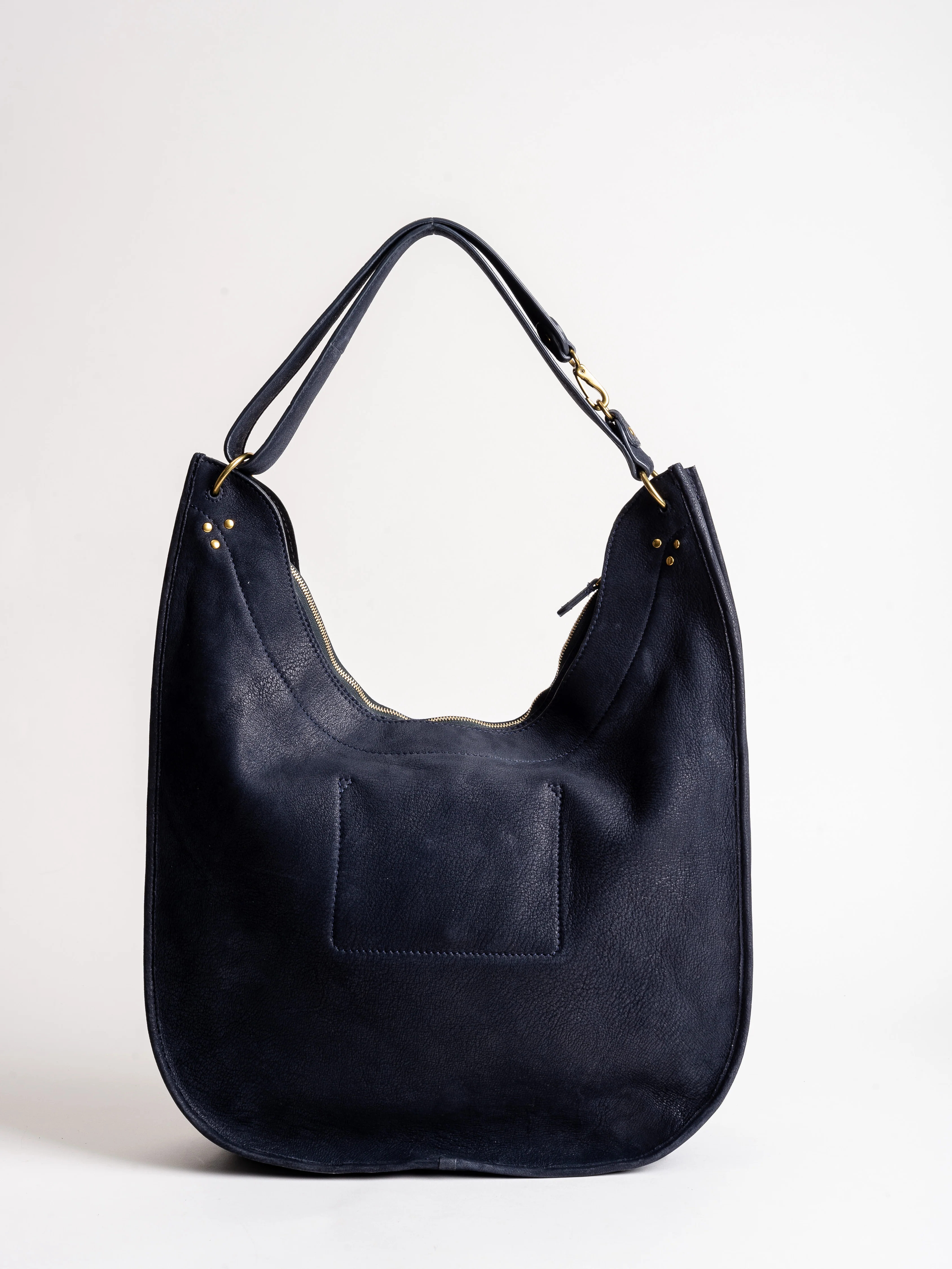 edgar goatskin hobo - marine - Image 2