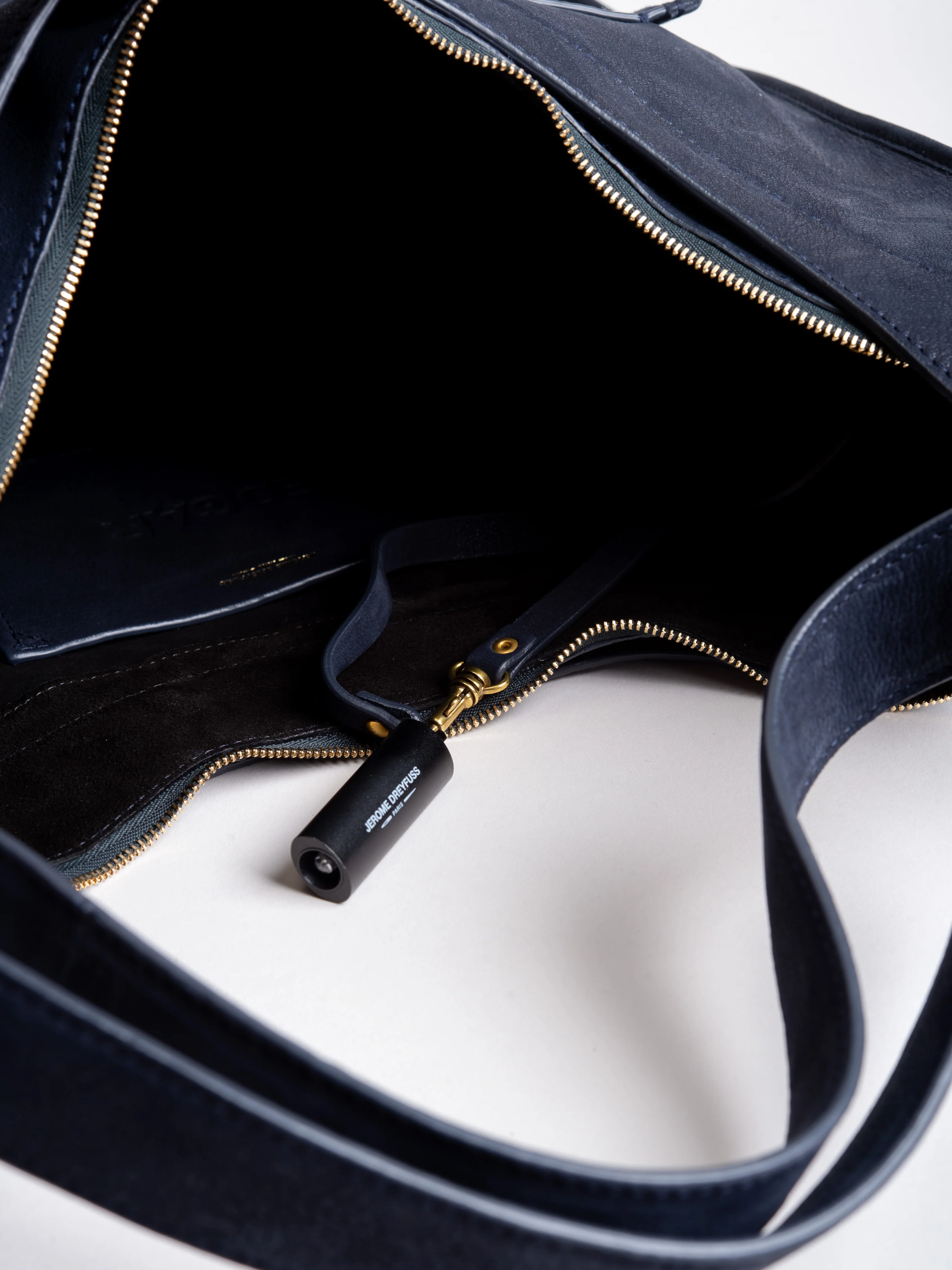 edgar goatskin hobo - marine - Image 4