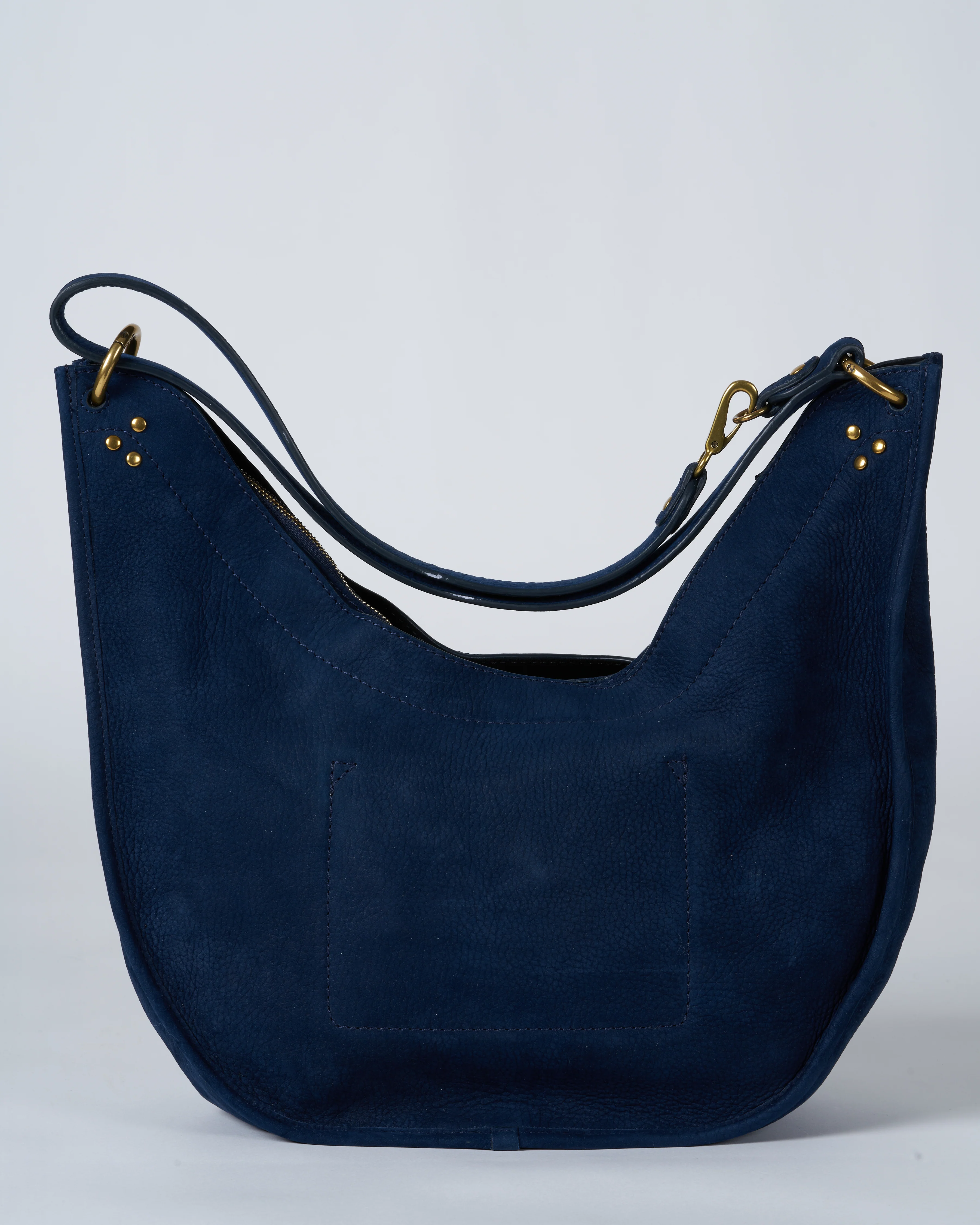edgar bag m - marine taurillon split suede - Image 3