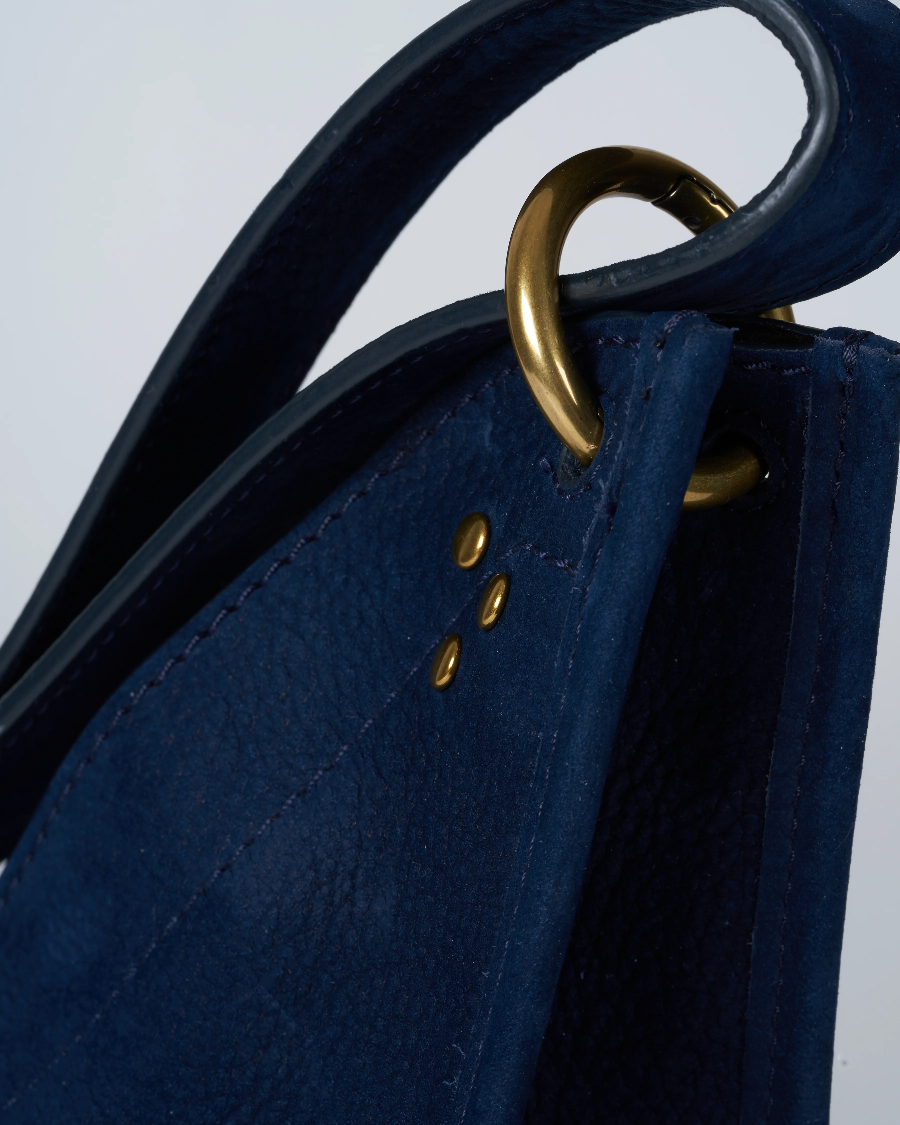 edgar bag m - marine taurillon split suede - Image 5
