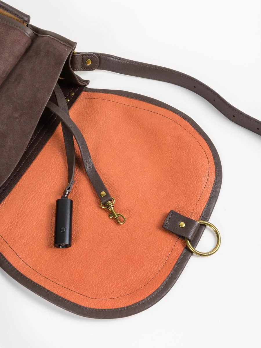felix grand shoulder bag - marron - Image 6