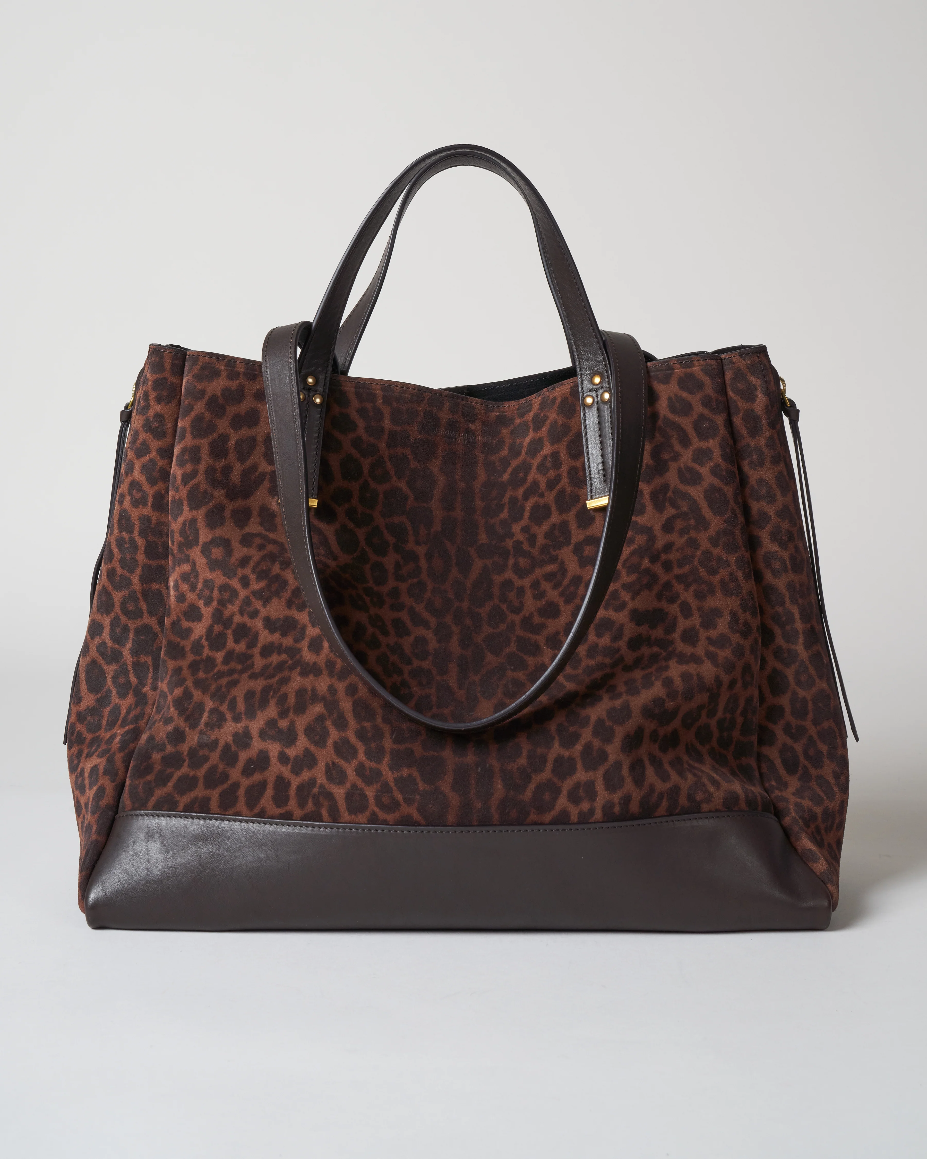 georges l tote - leopard natural - Image 2
