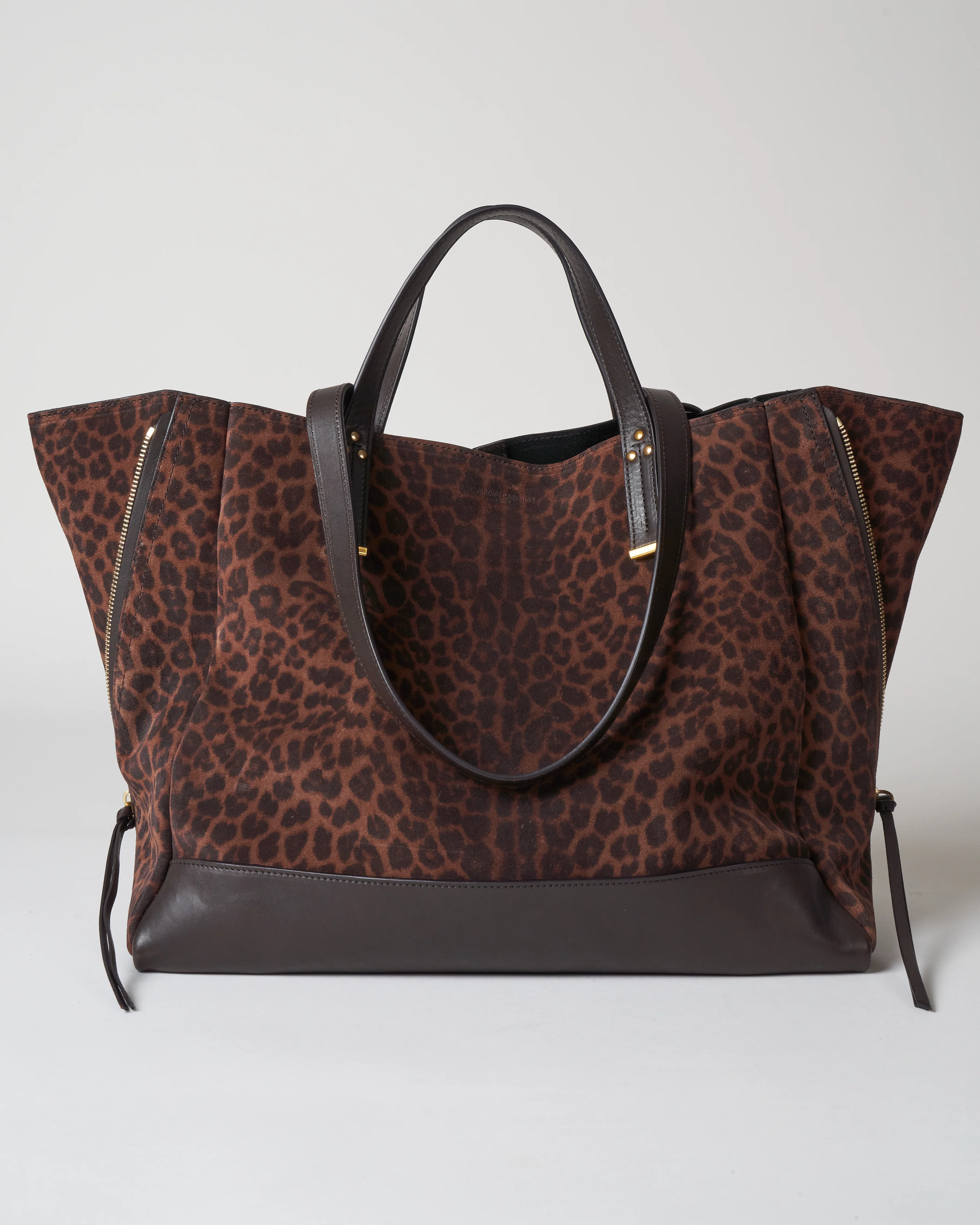 georges l tote - leopard natural - Image 3