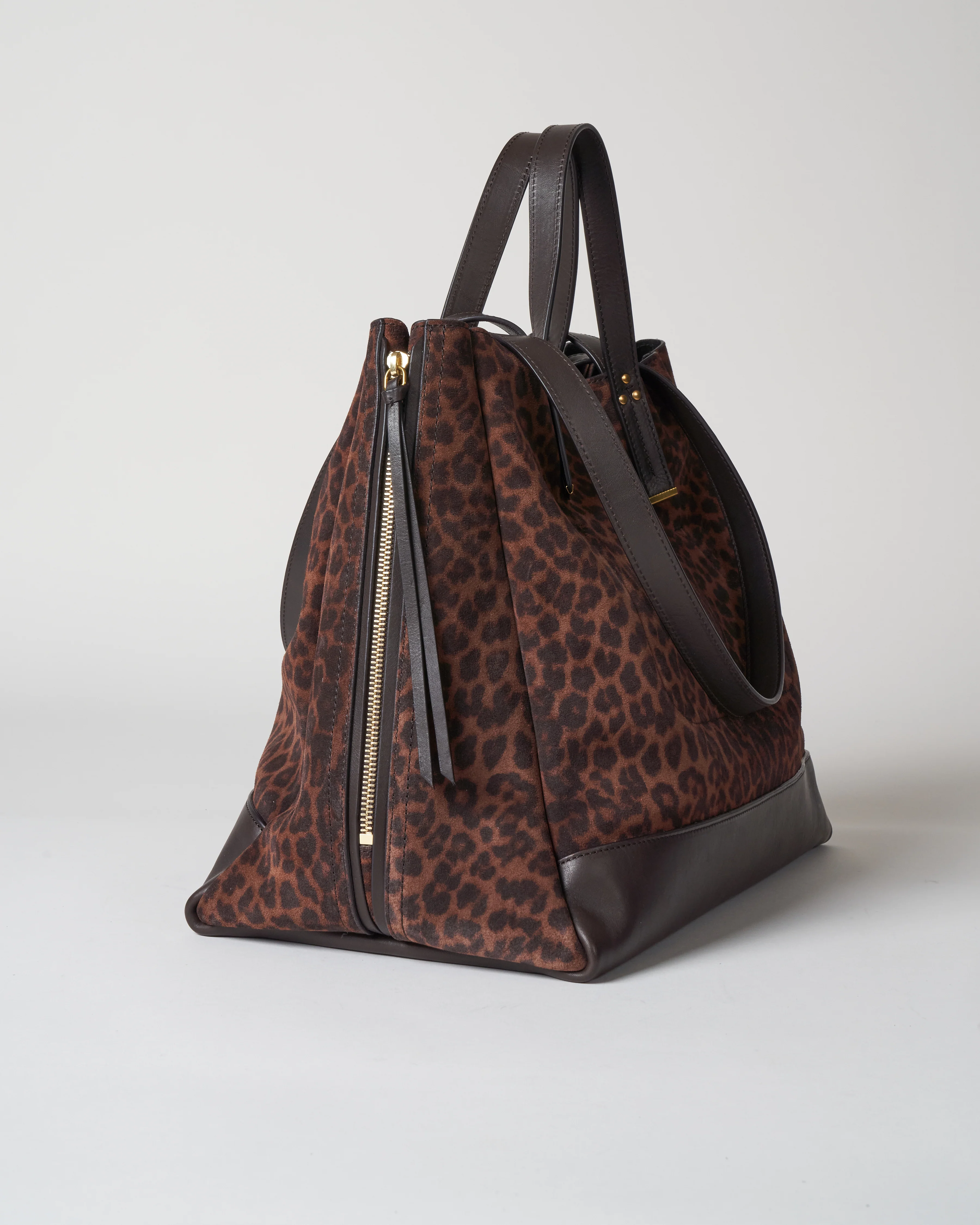 georges l tote - leopard natural - Image 4