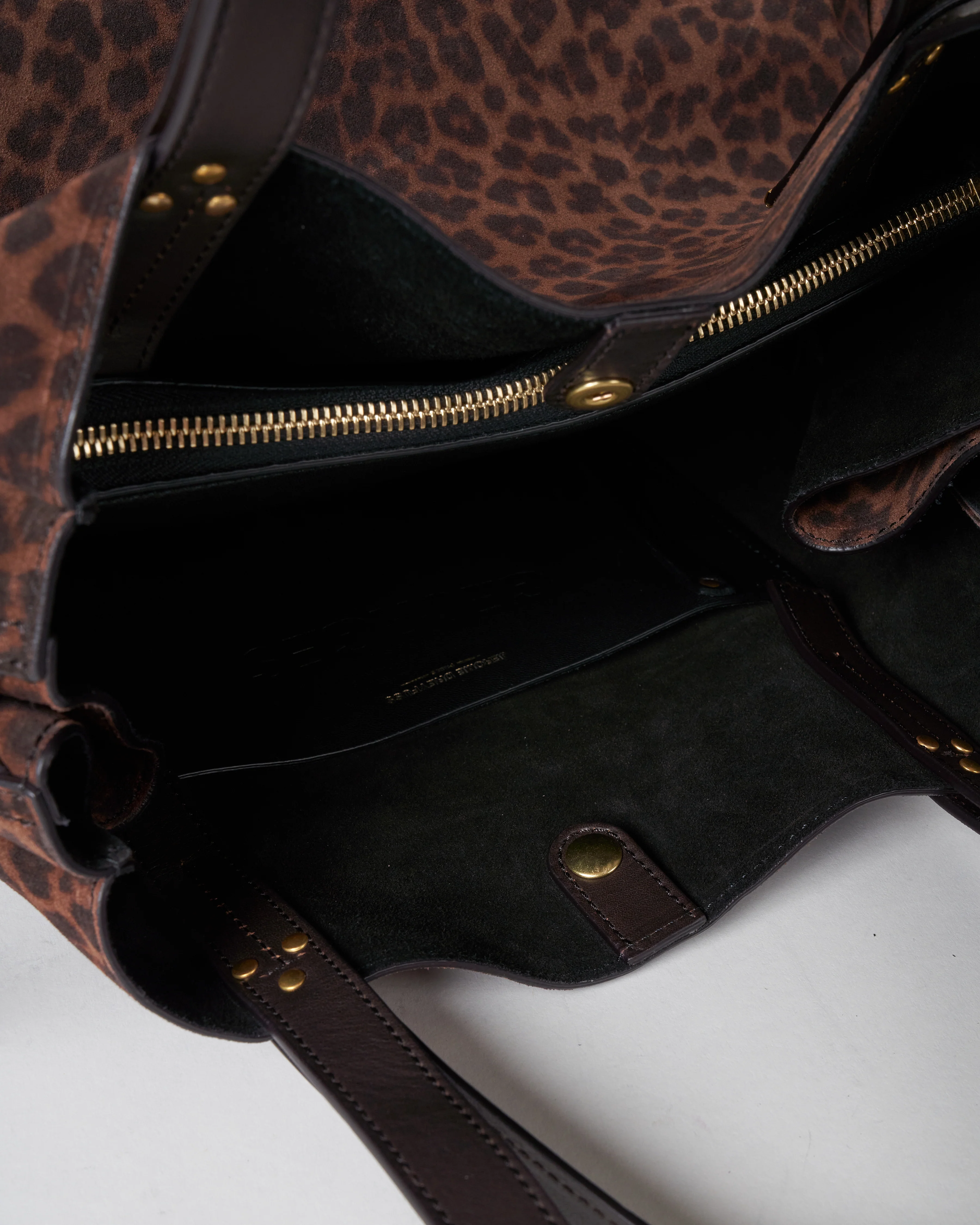 georges l tote - leopard natural - Image 5